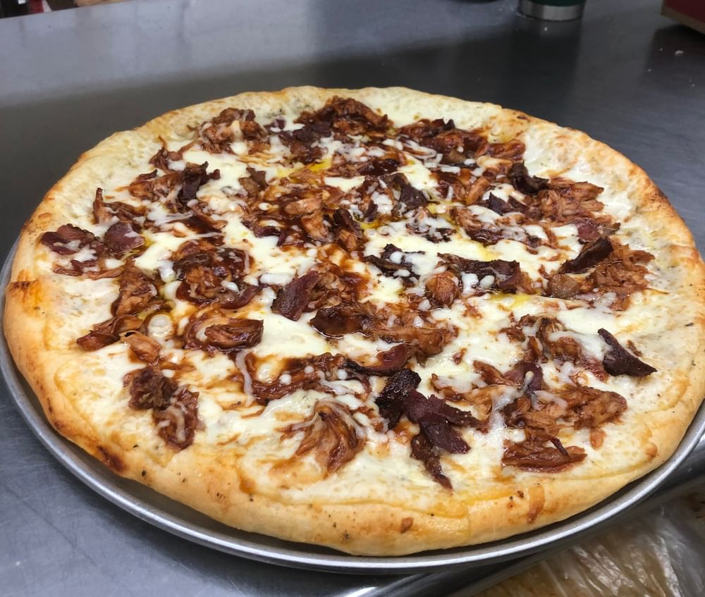 Chicken & Pig Pizza