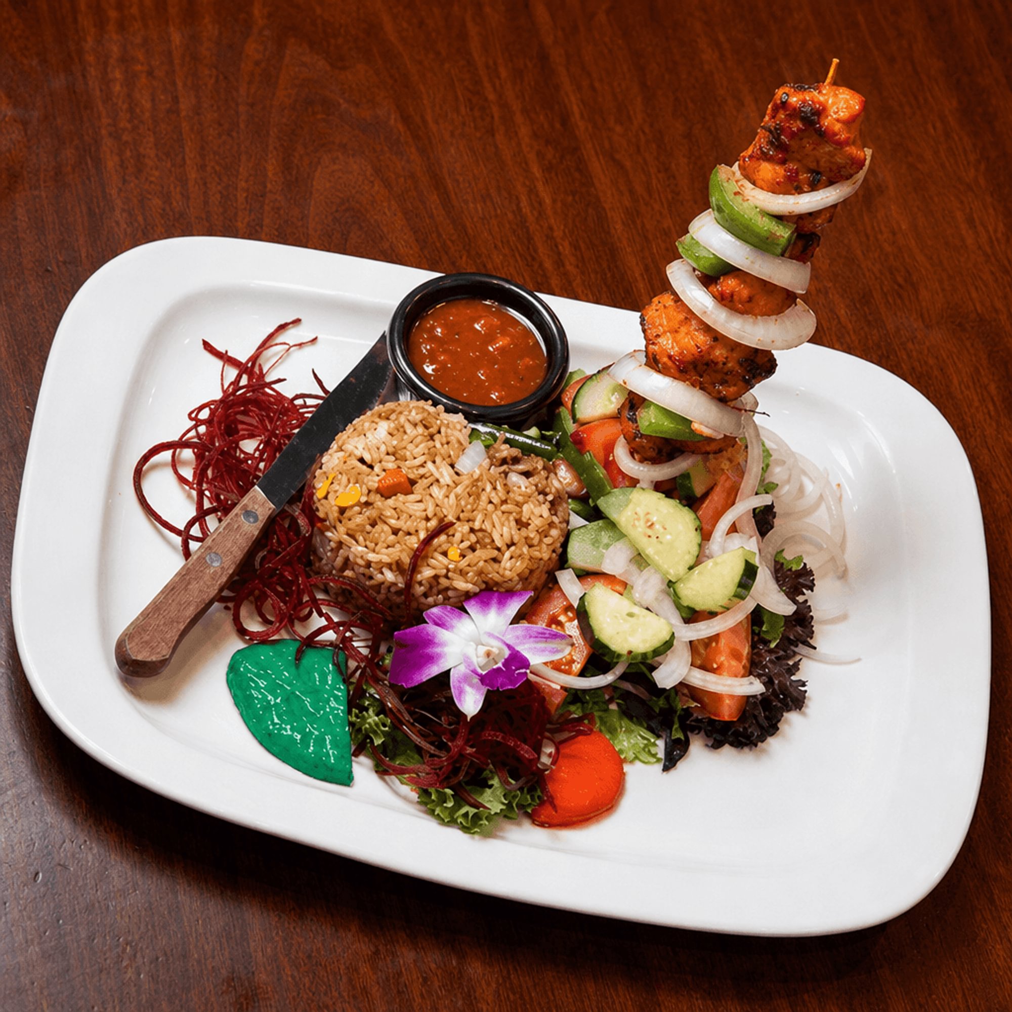 Grilled Asian Skewers