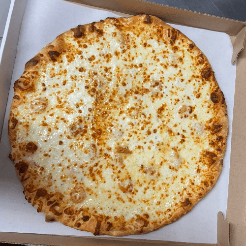Shrimp Alfredo Pizza