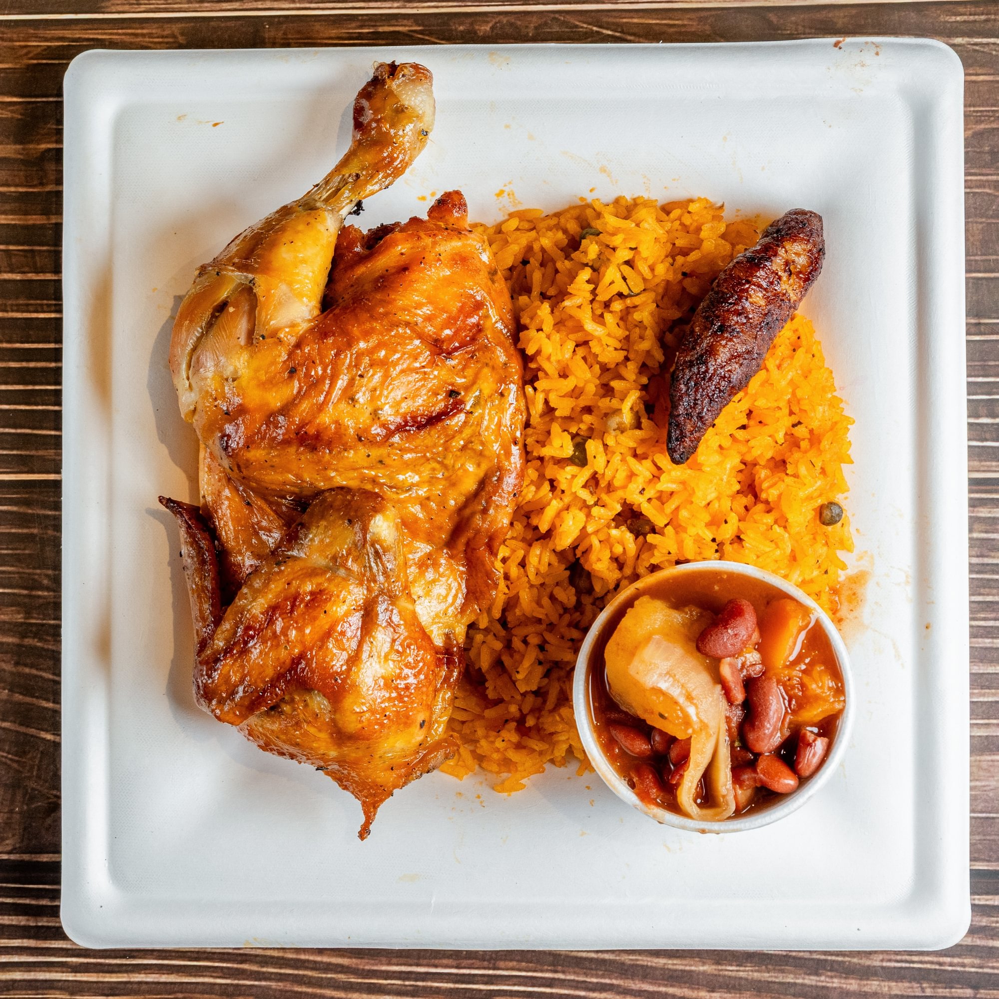Rotisserie Chicken Plate