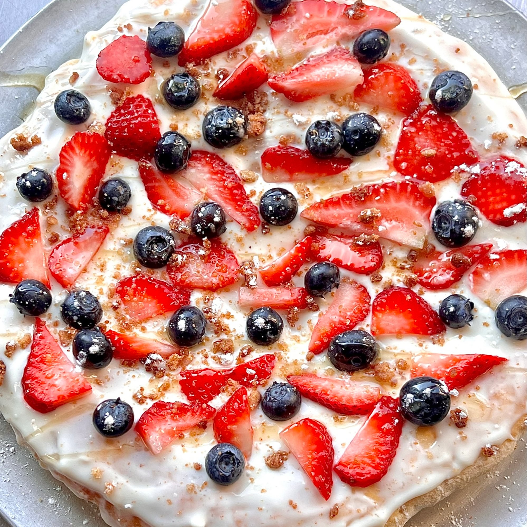 Patriotic Berry Pizza