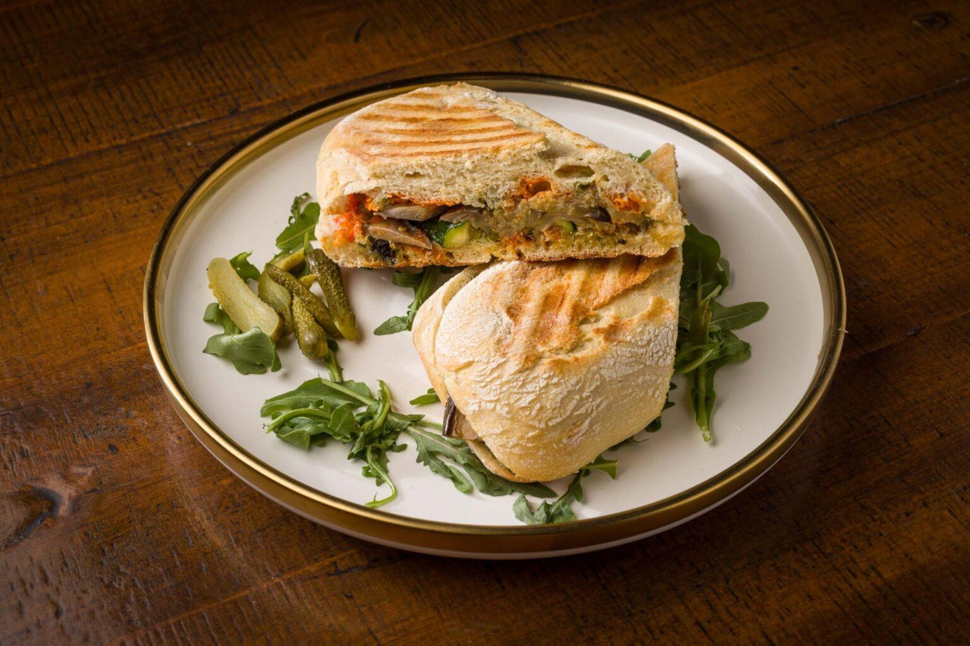 Grilled Vegetable Panini