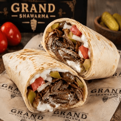 Beef Shawarma Wrap