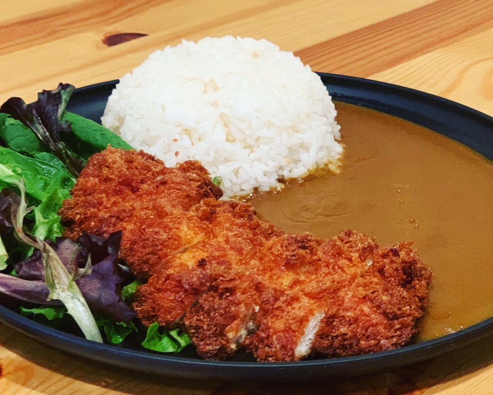 Chicken katsu curry