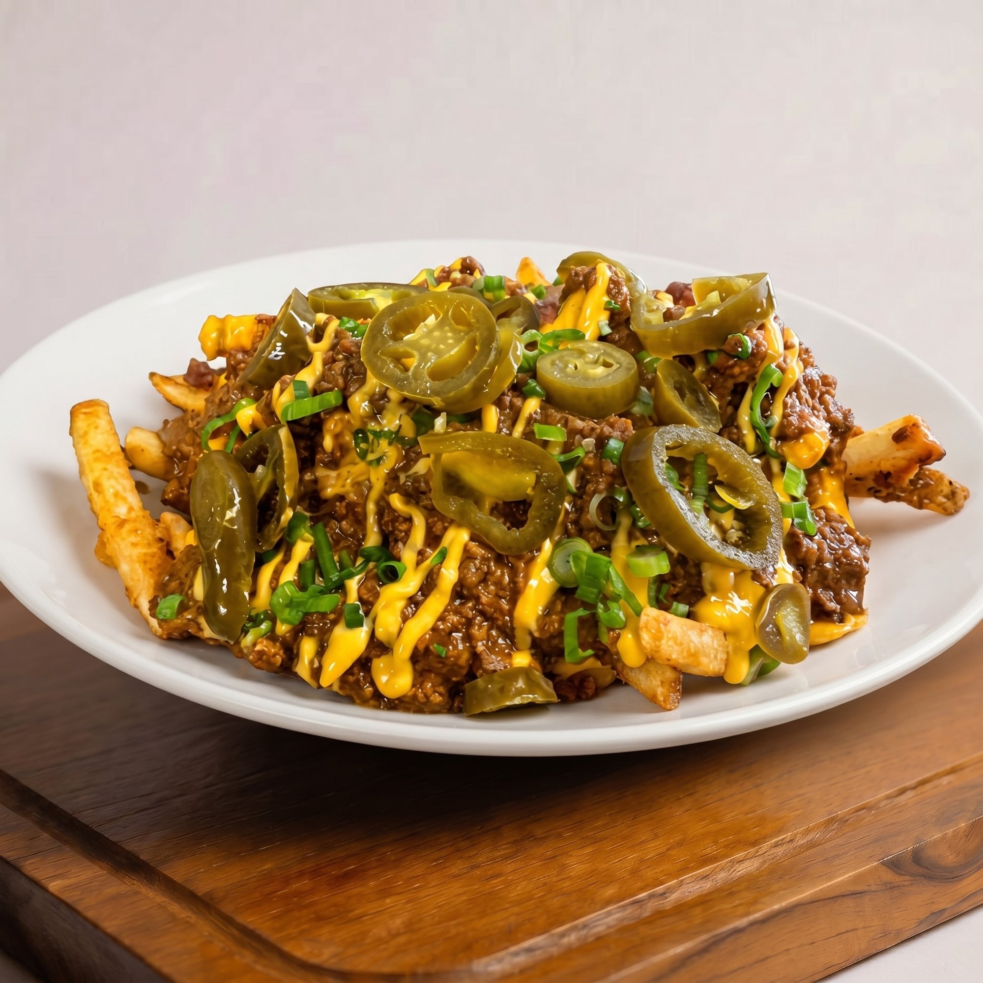 Home-Made Chili Cheese Fries