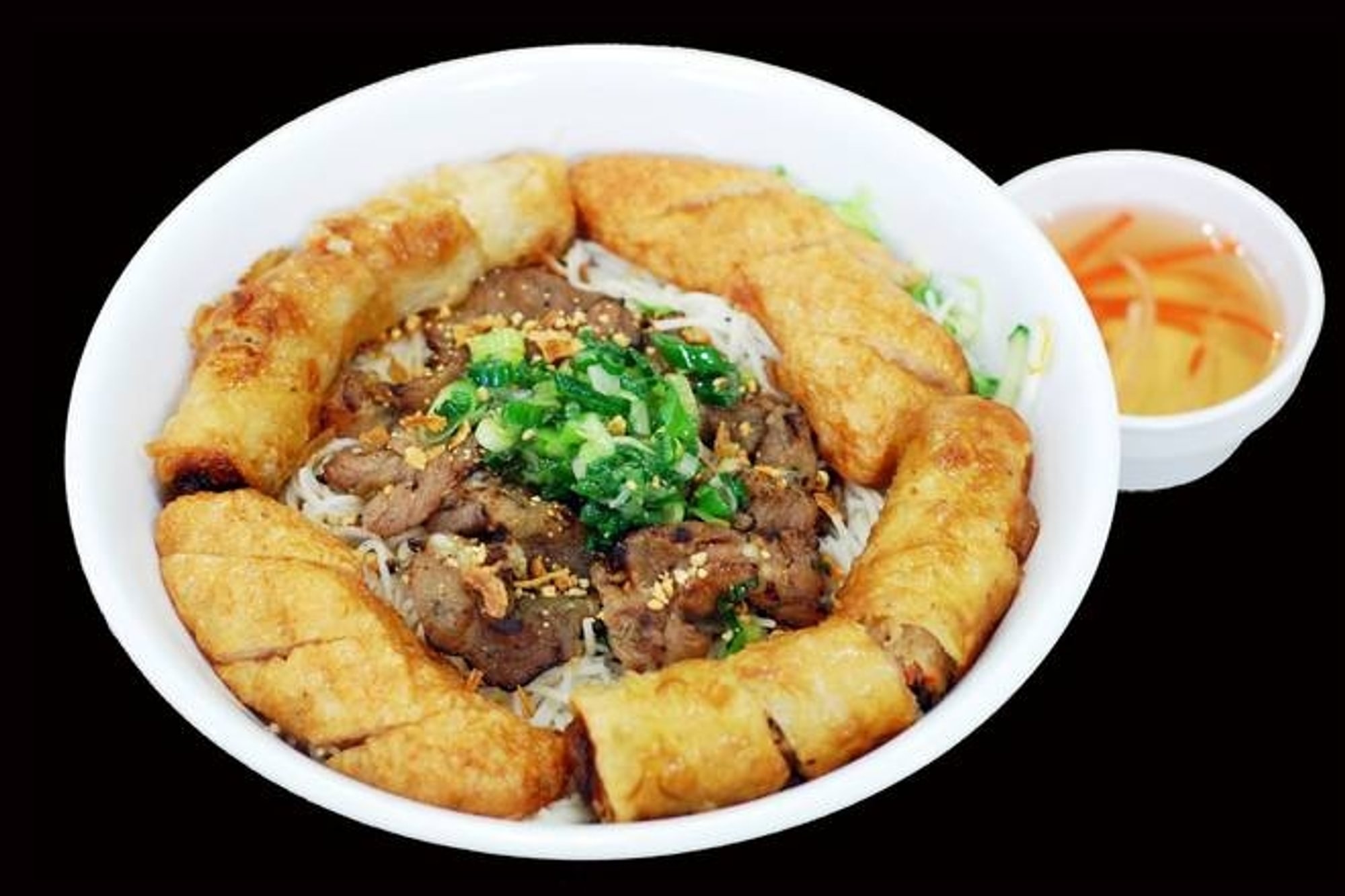 (BUN) Dry/ Rice Vermicelli Noodle Bowl (3 Item)