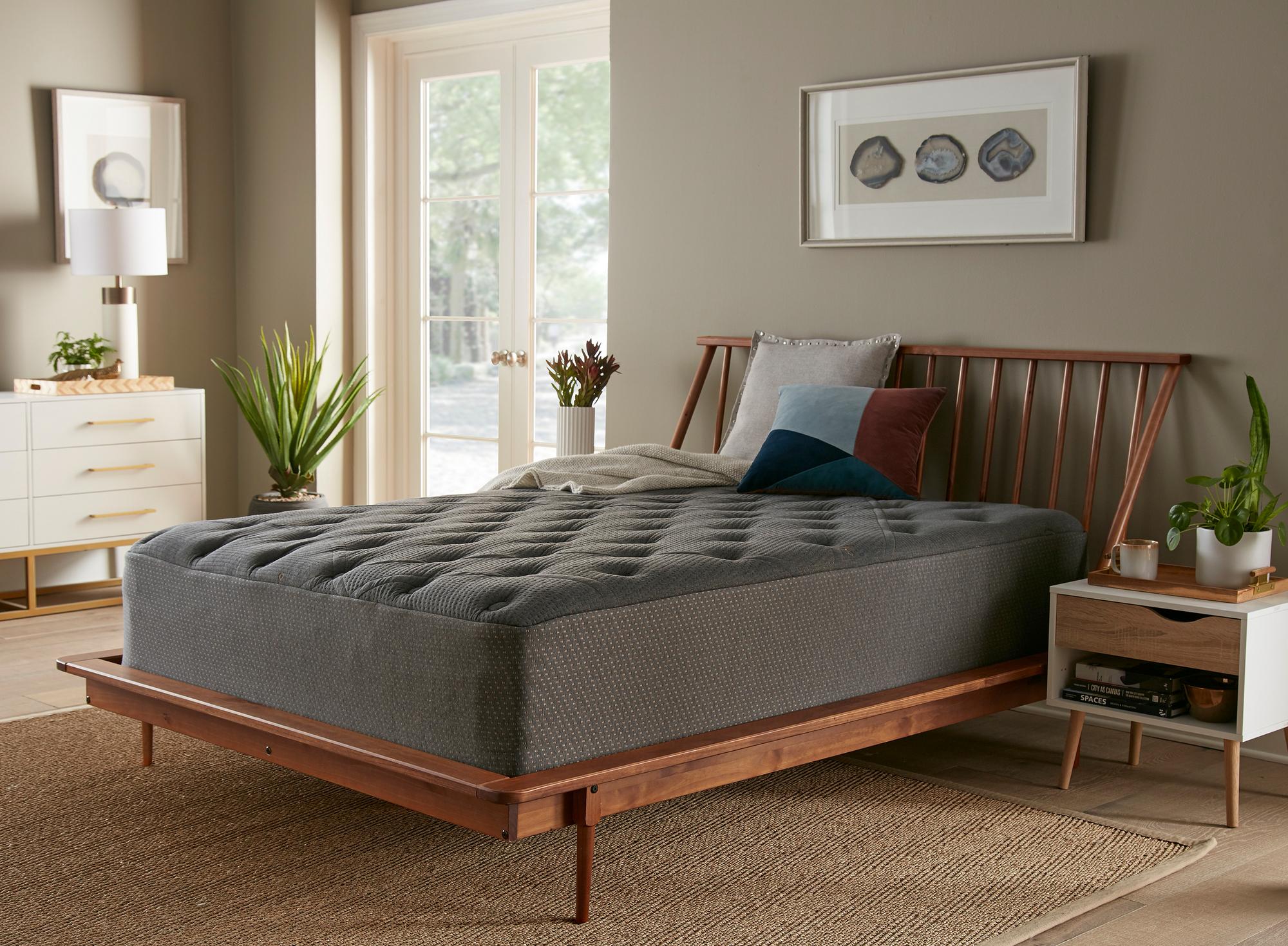 14" Full Tight Top Hybrid Copper Gel Memory Foam w/ Foundation & Protectors