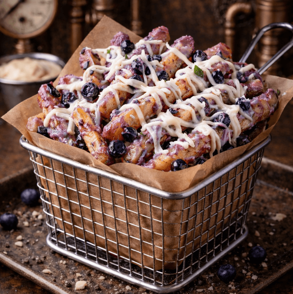 App Blueberry Mozz Fries