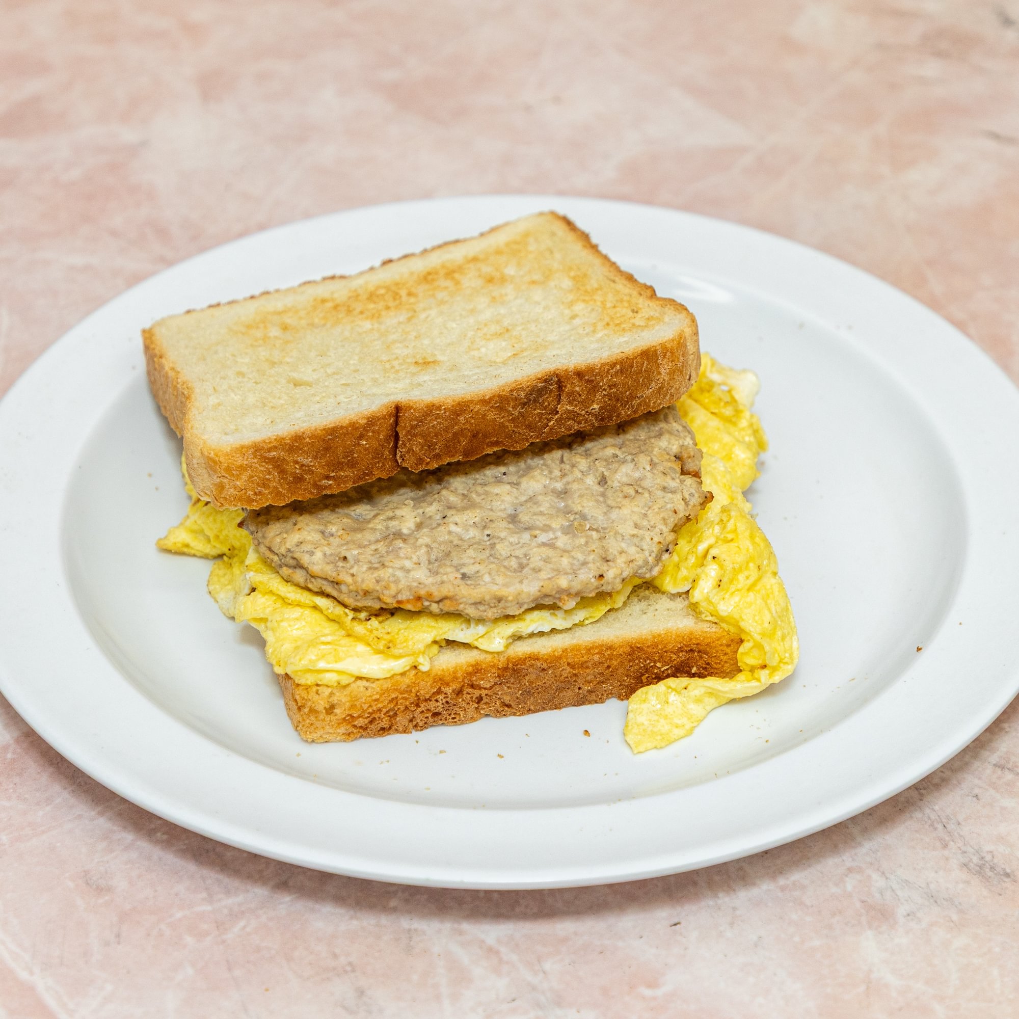 Sausage Egg and Cheese Sandwich