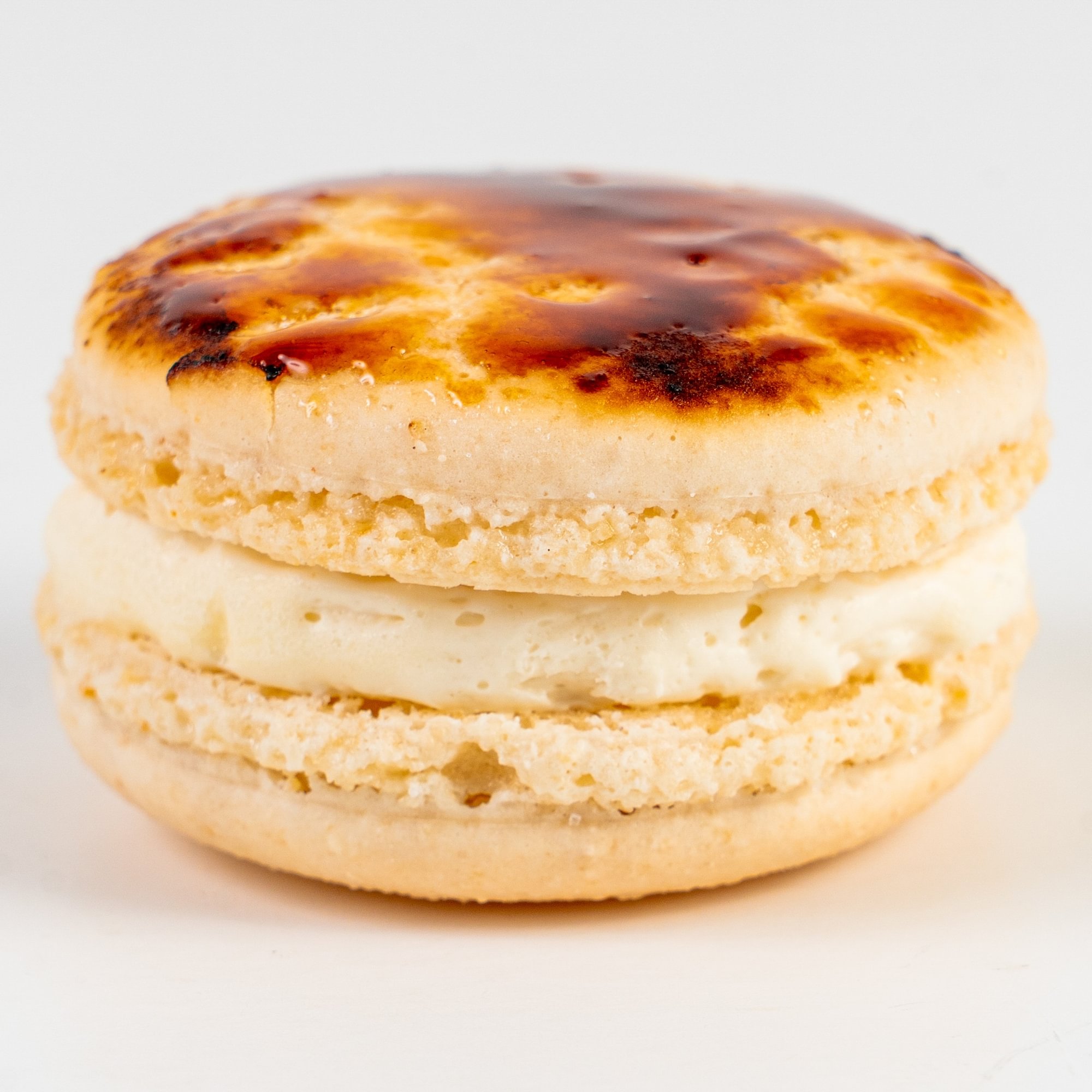 Creme Brulee Macaron