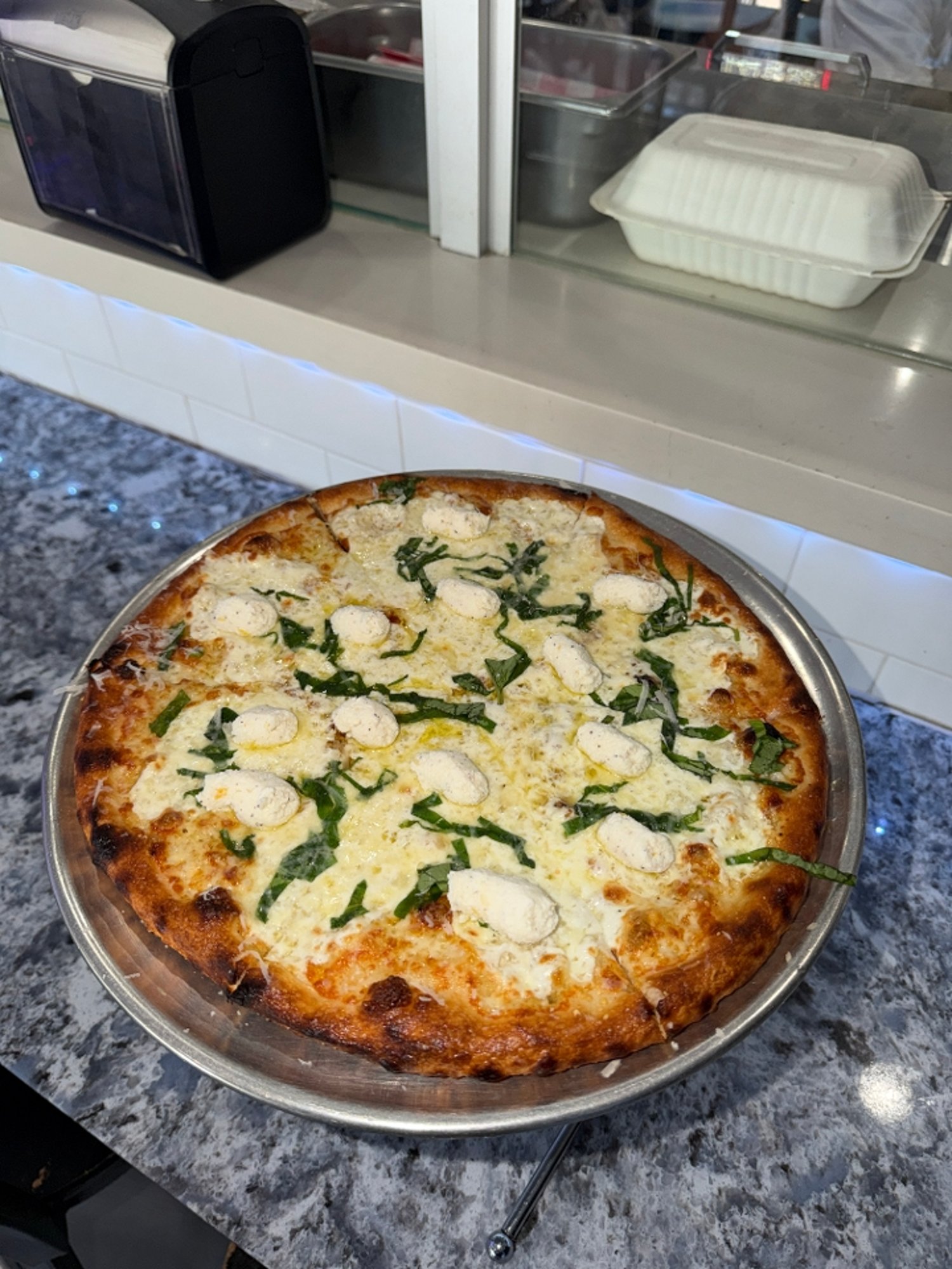 12" Boca White Pizza