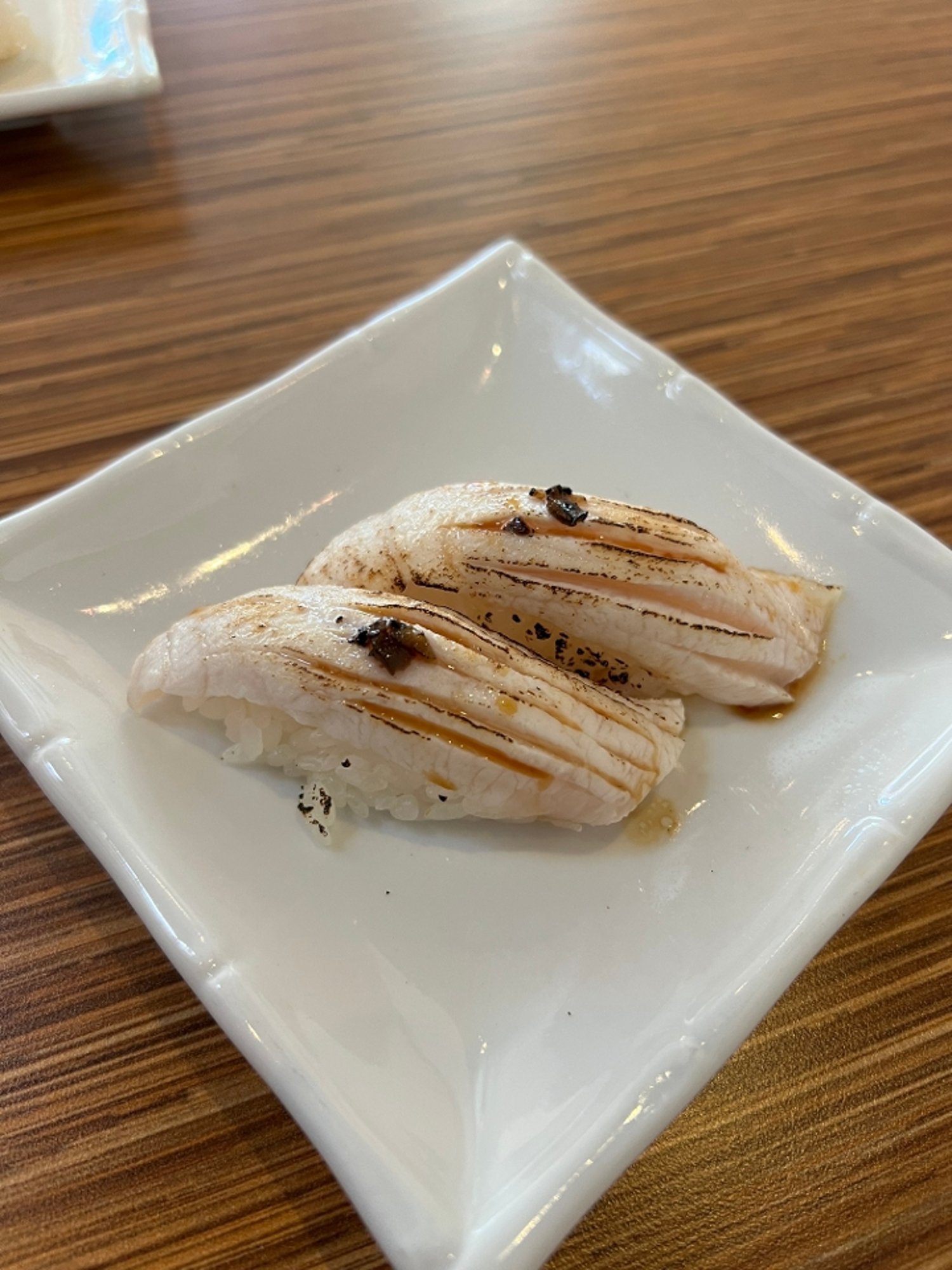 Kampachi Seared with Truffle