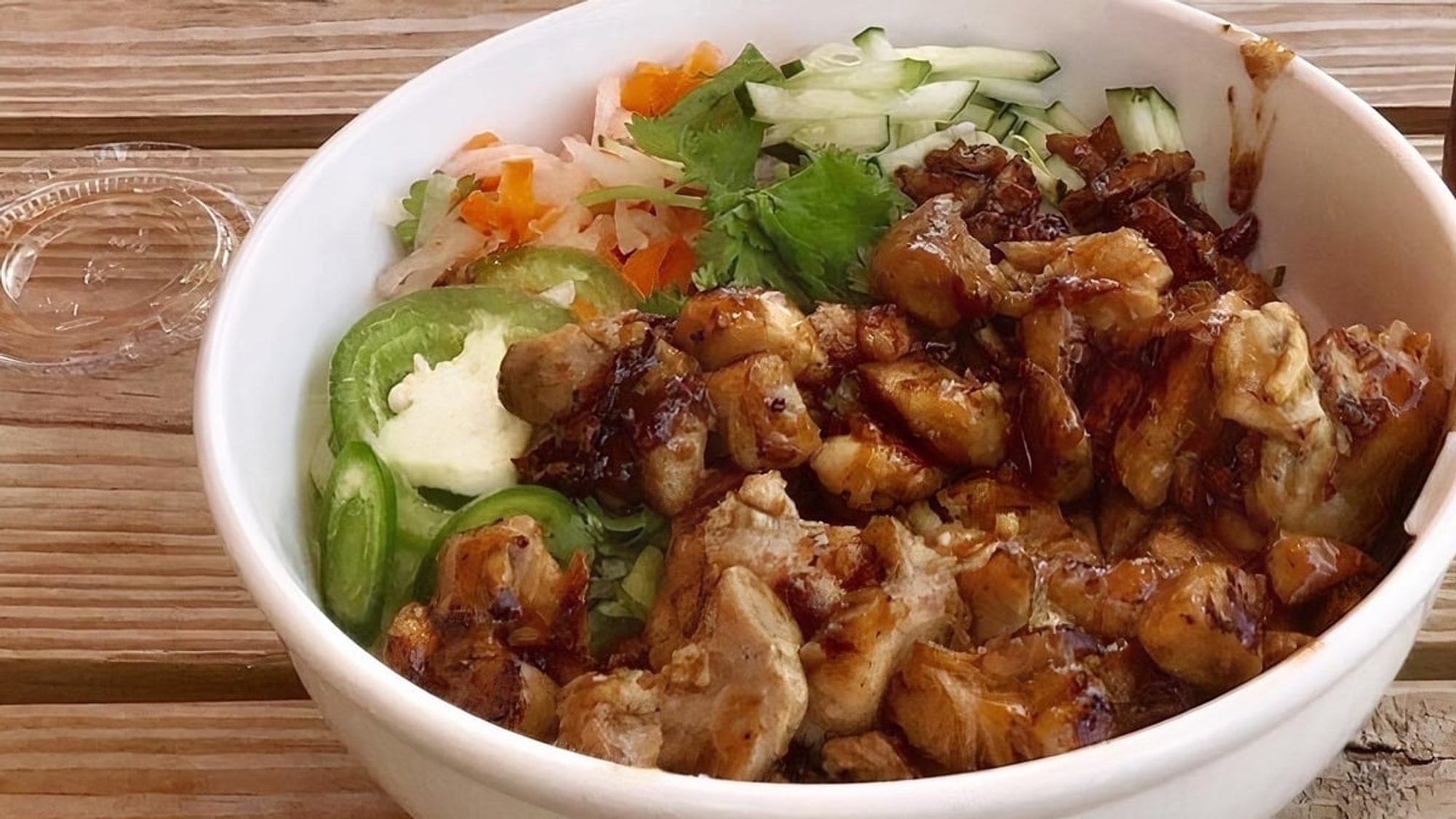 Lemongrass Chicken Noodle Bowl