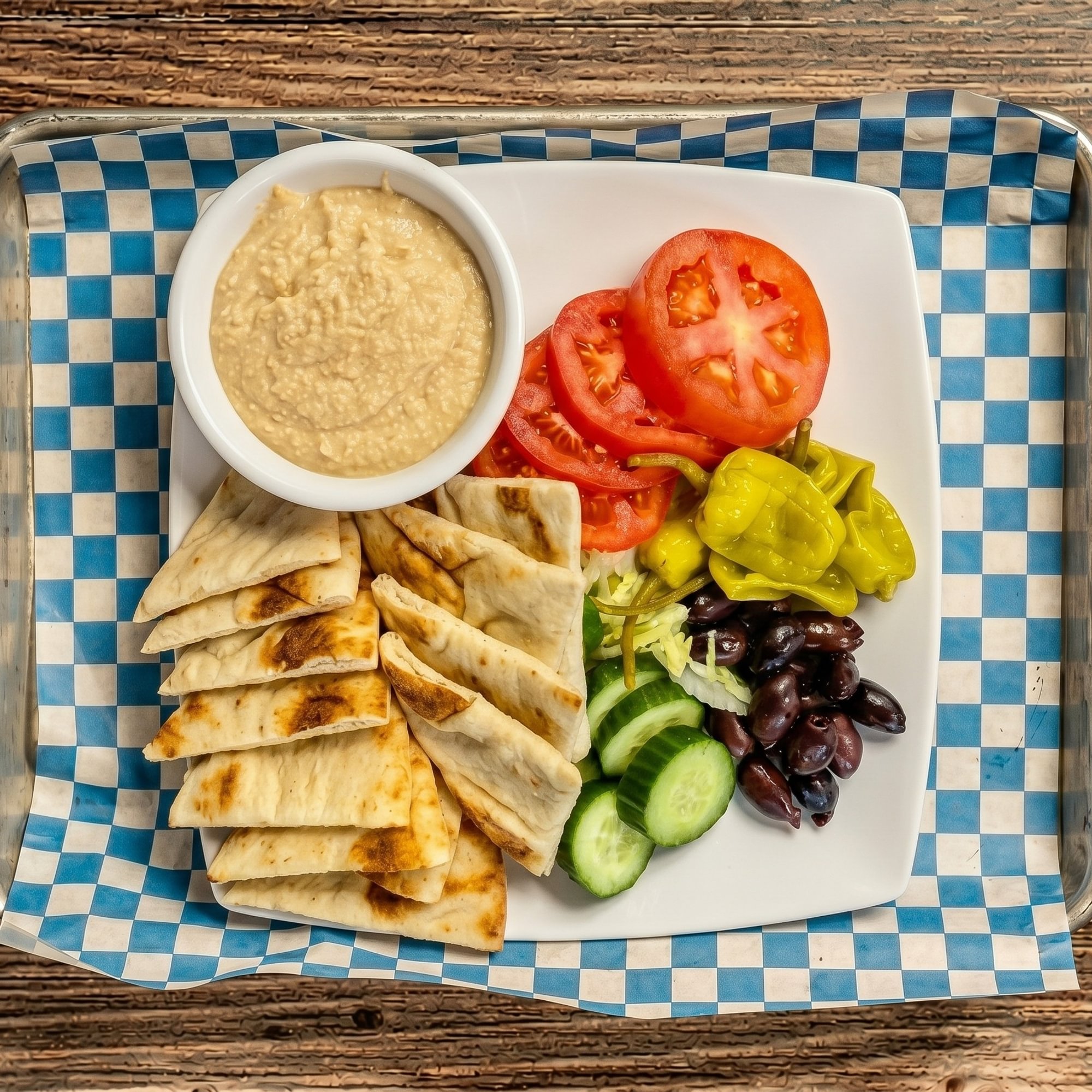 Mad Hummus Plate