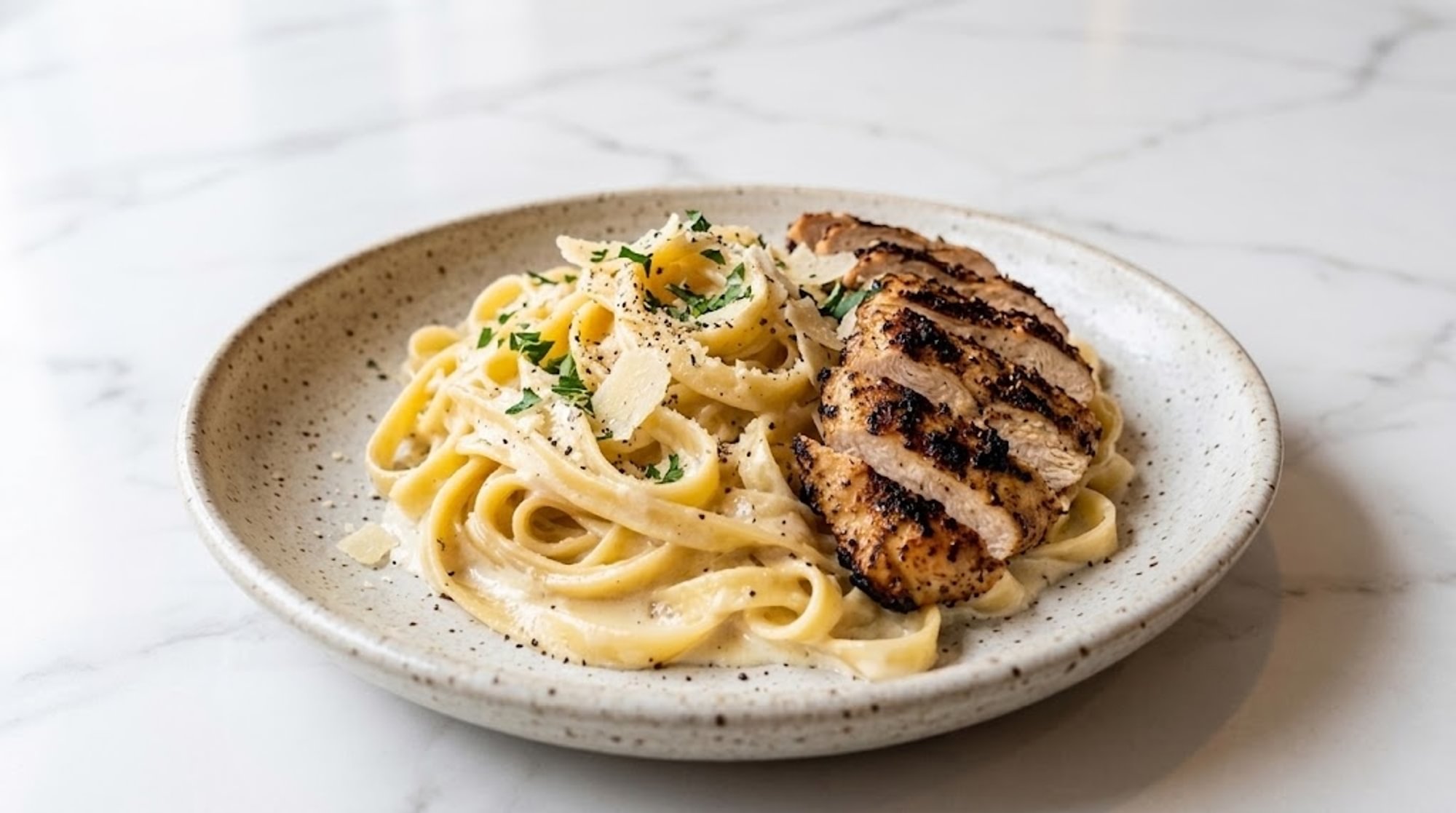 Chicken Fettuccine Alfredo