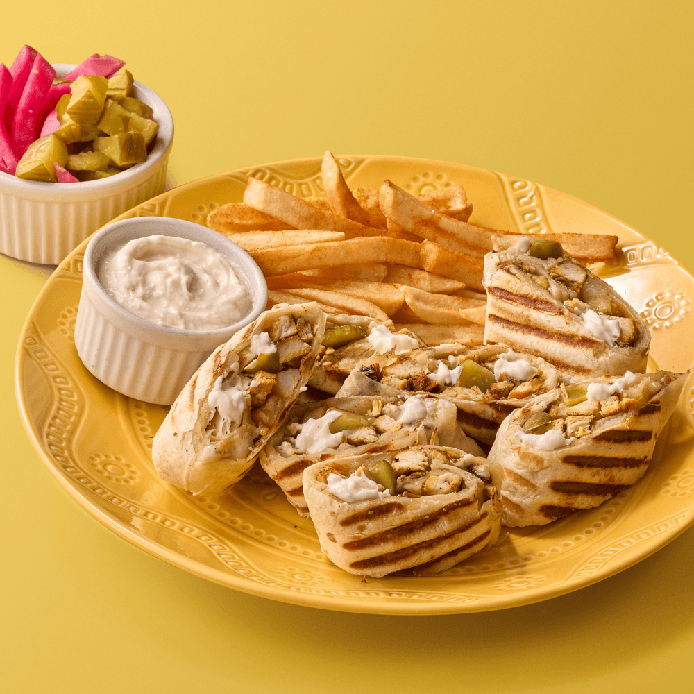 Chicken Shawarma Arabic Meal