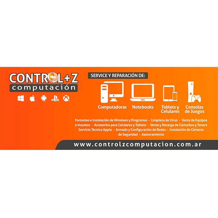 CONTROL Z COMPUTACION - SERVICE Y VENTA DE EQUIPOS
