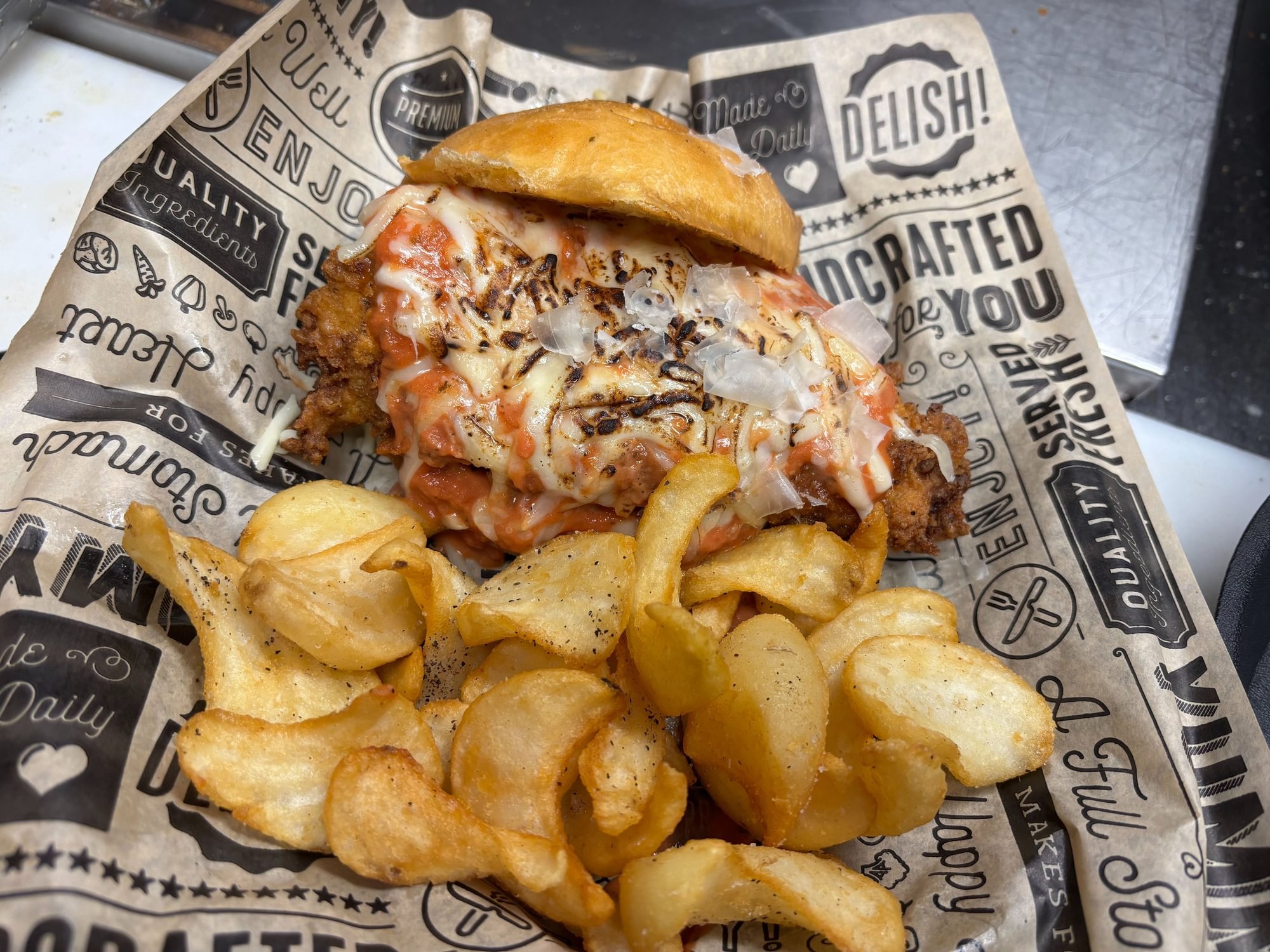 Vodka Parm Sandwich
