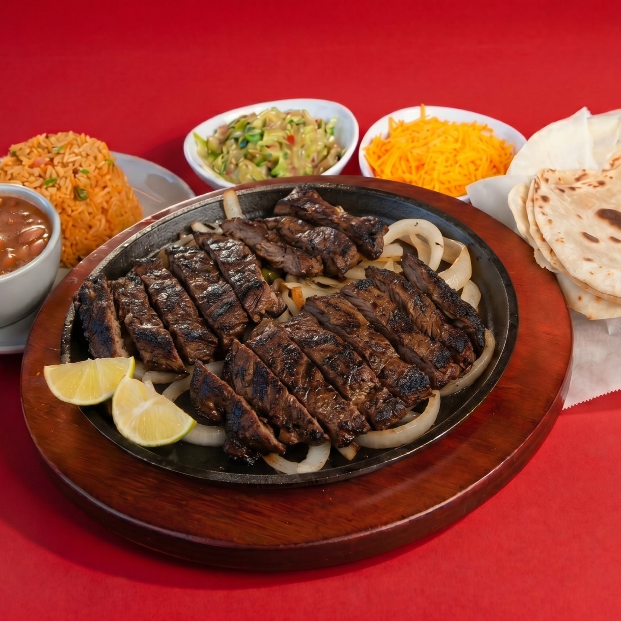 Beef Fajitas for 1