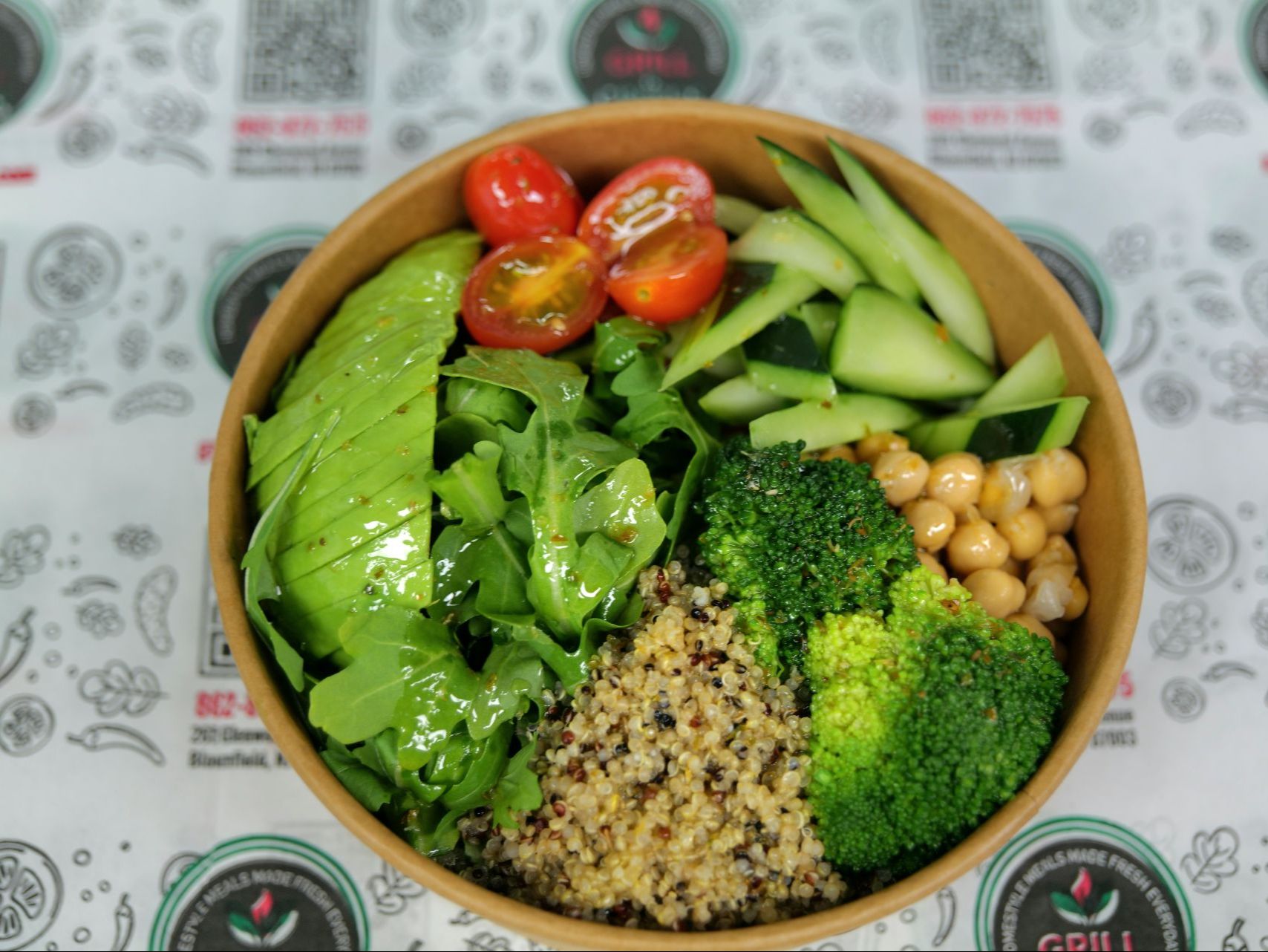 Chickpea Salad Bowl