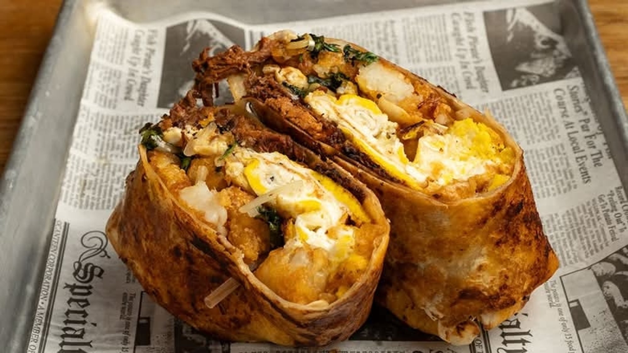 Birria Breakfast Burrito