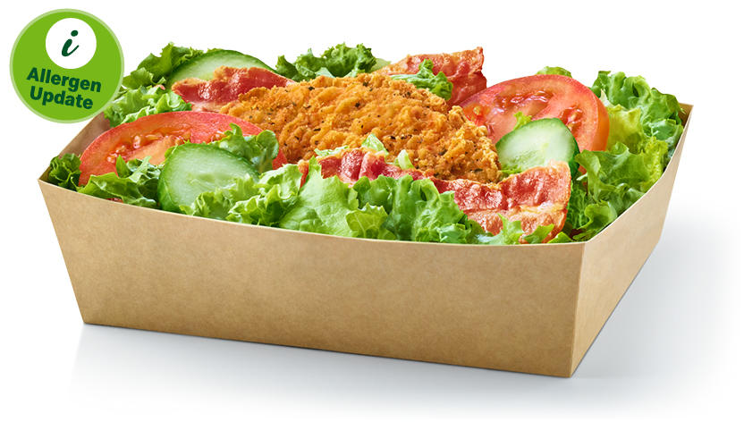 Crispy Chicken and Bacon Salad