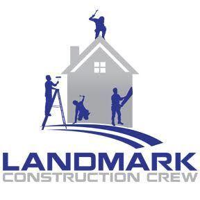 Landmark Construction Crew Logo