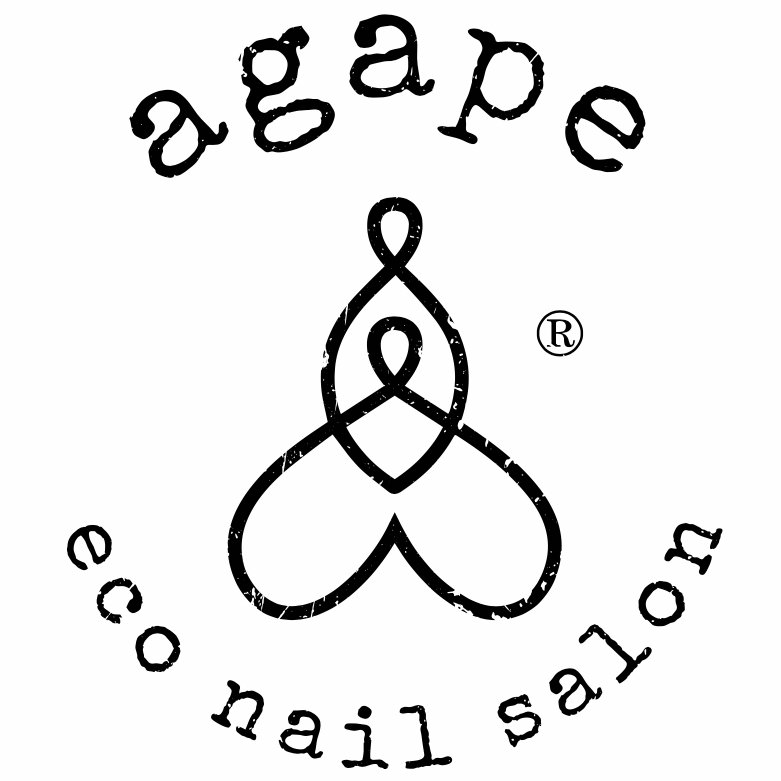 Agape Eco Nail Salon Logo