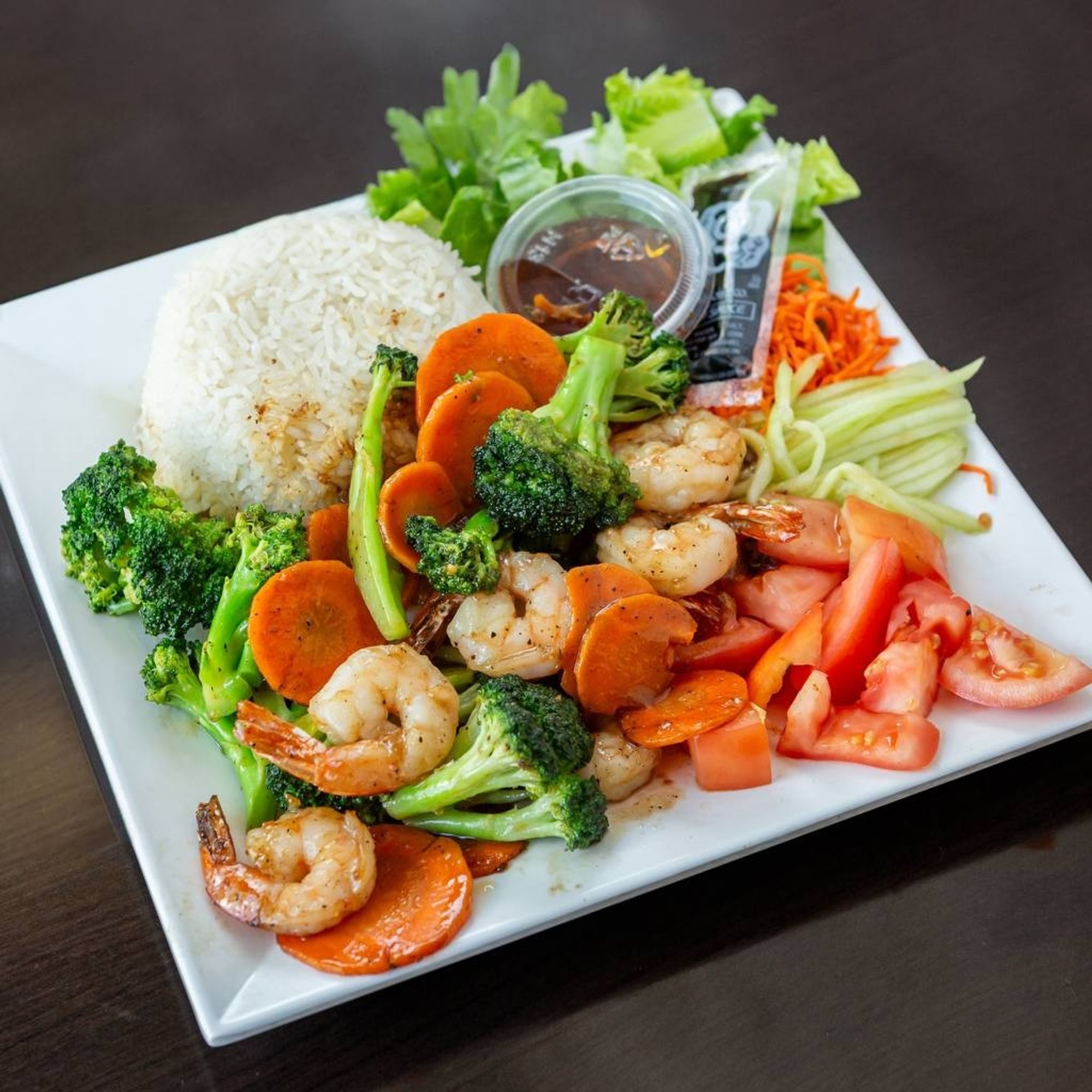 L4. Shrimp Stir Fried Plate