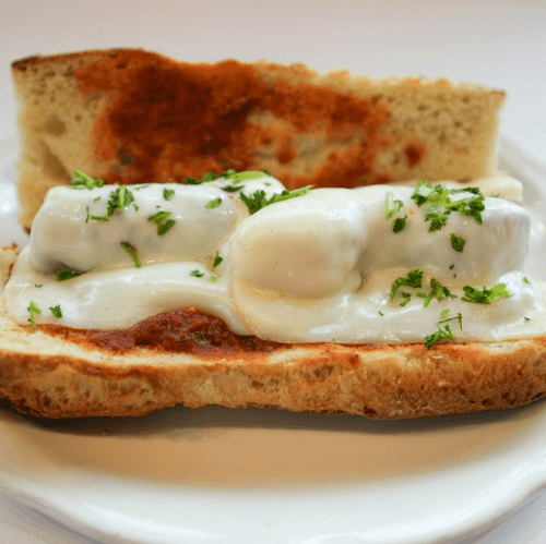 Sausage Parmigiana Sub