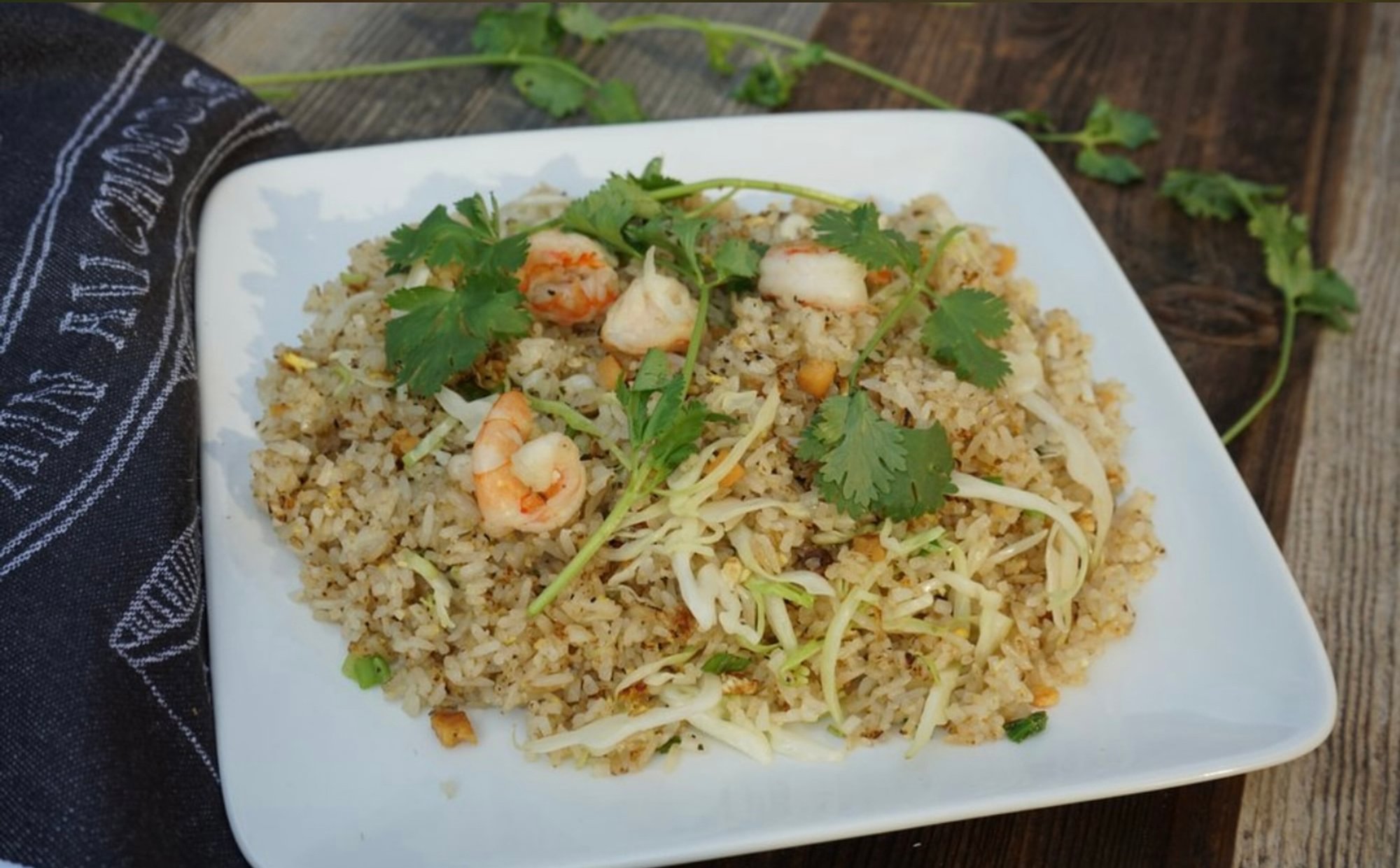 Salted Fish Shrimp Fried Rice (Com Ca Man)