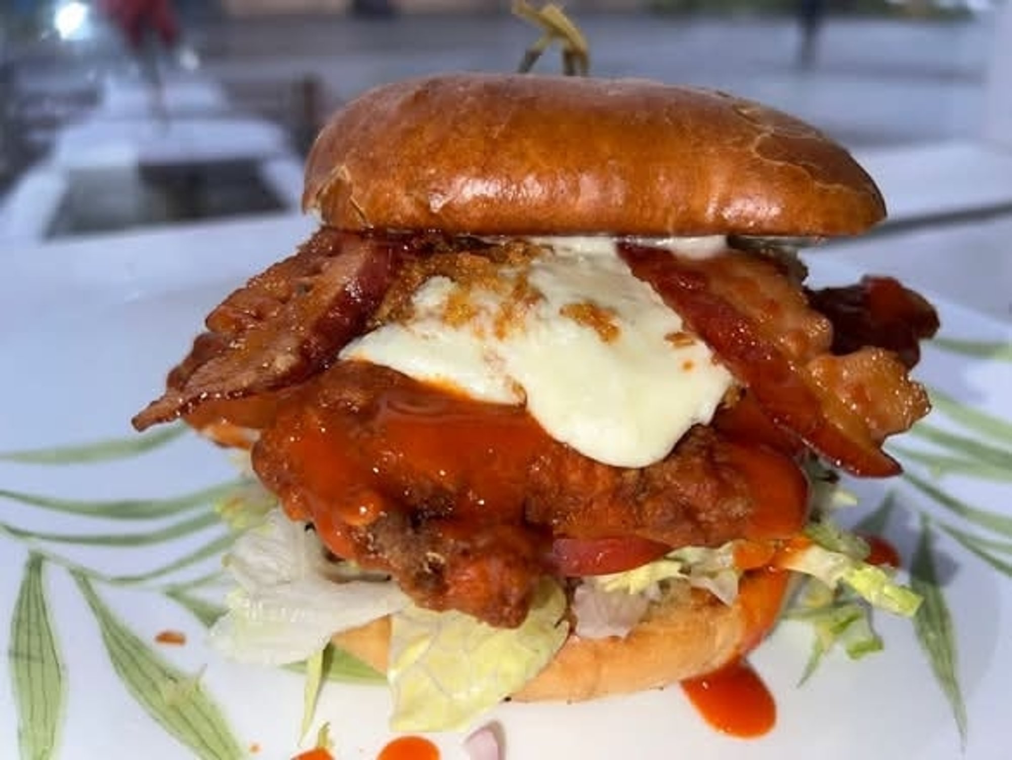 Buffalo Chicken Burger