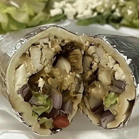 Greek Chicken Wrap