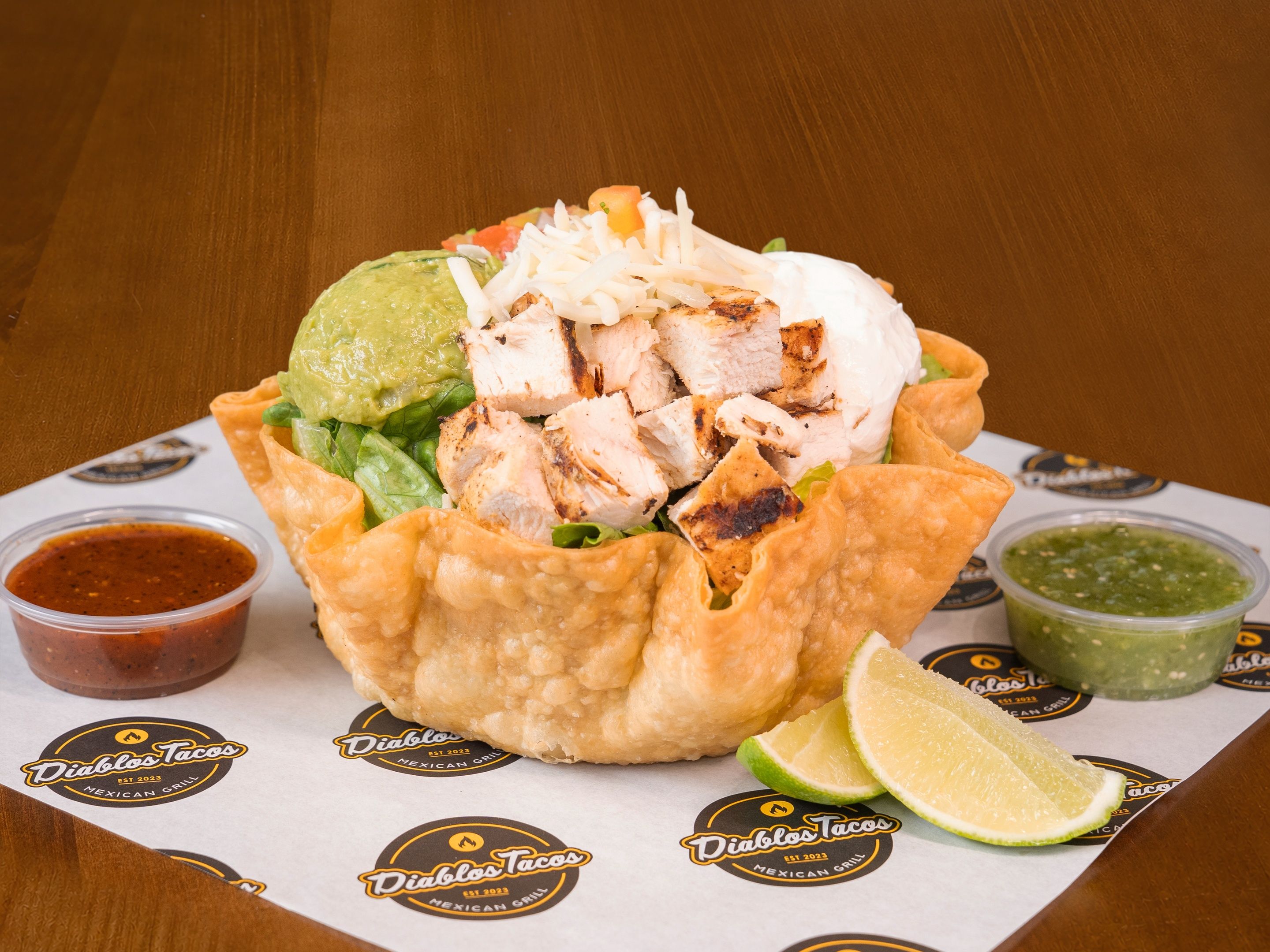 Crunchy Tostada Salad