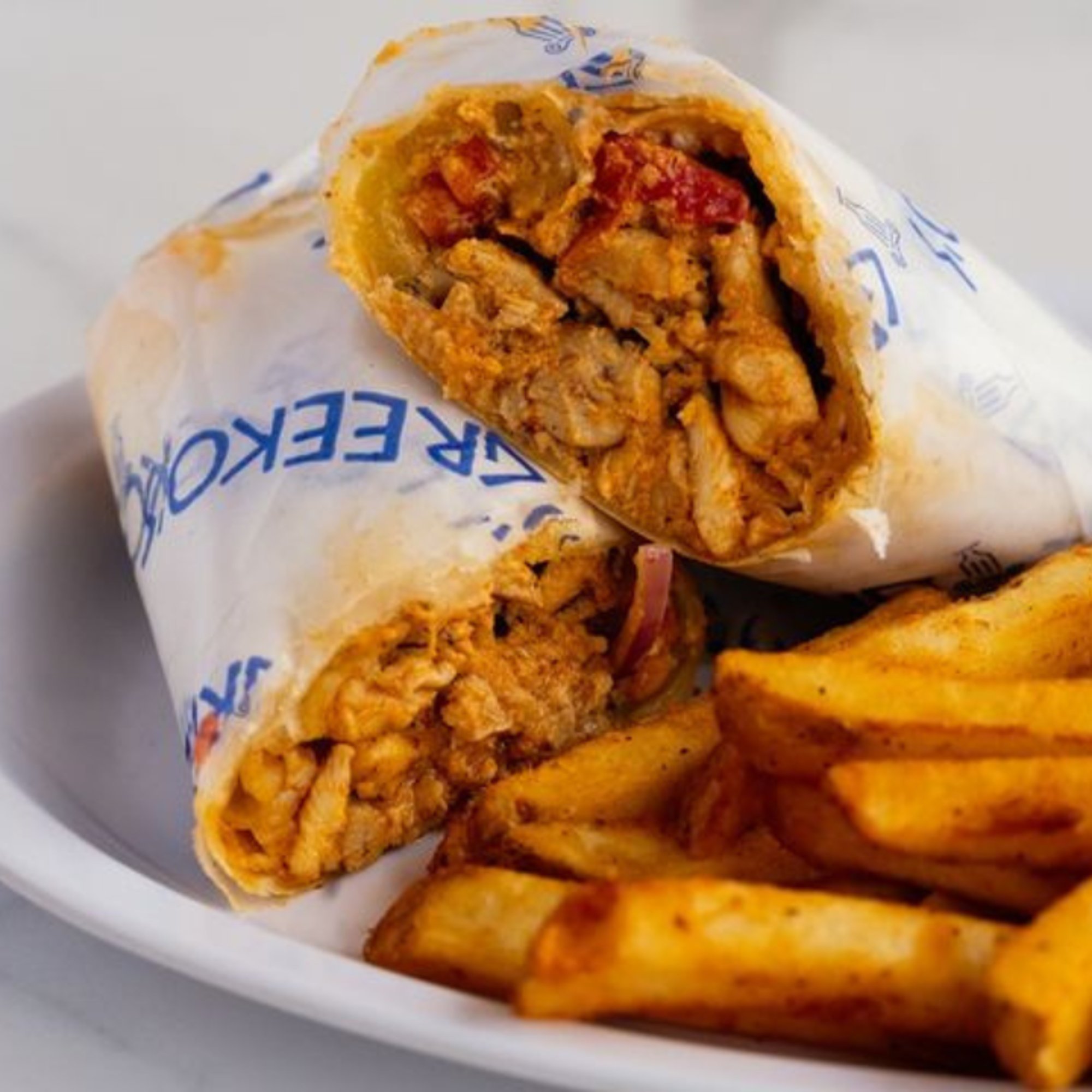 Greek Chicken Wrap