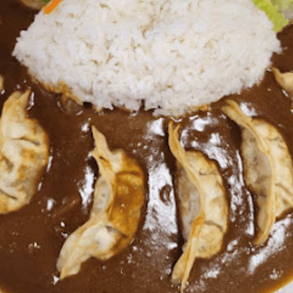 Gyoza (8 Pcs) Curry Rice