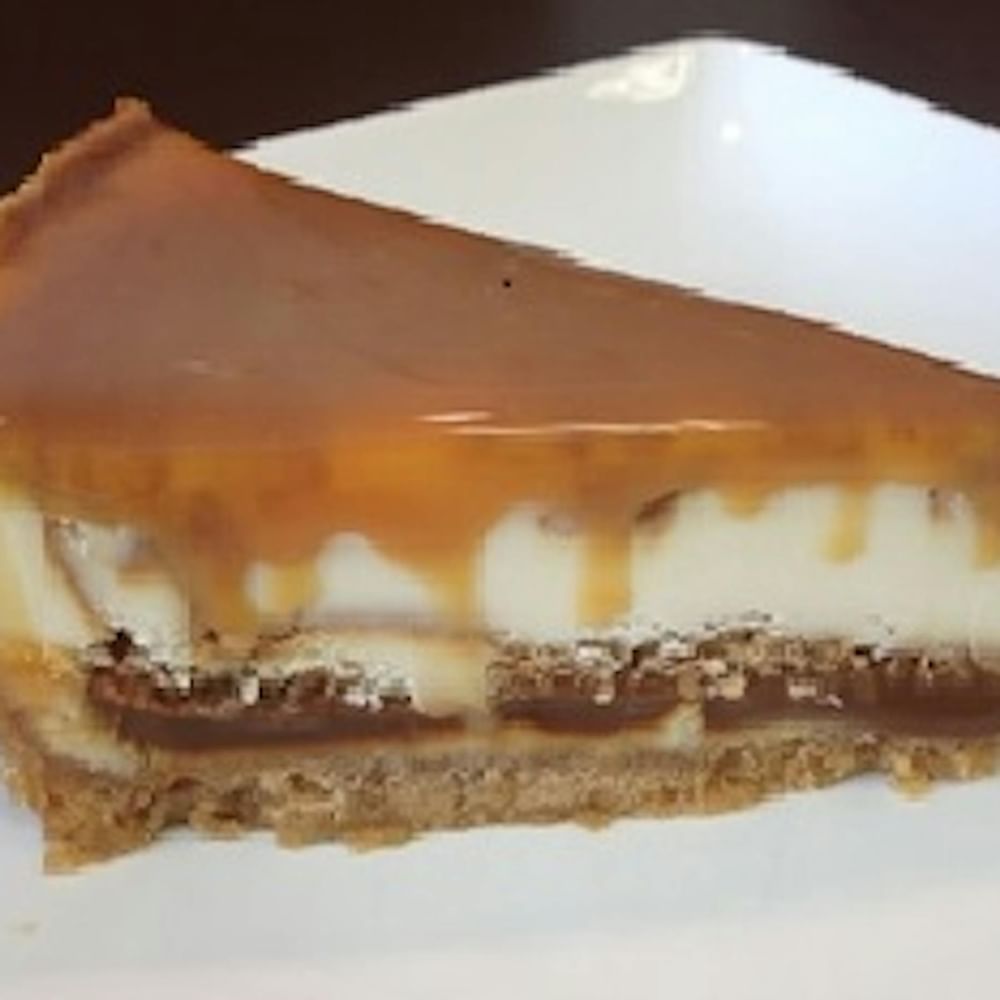 Sea Salt Caramel Cheesecake