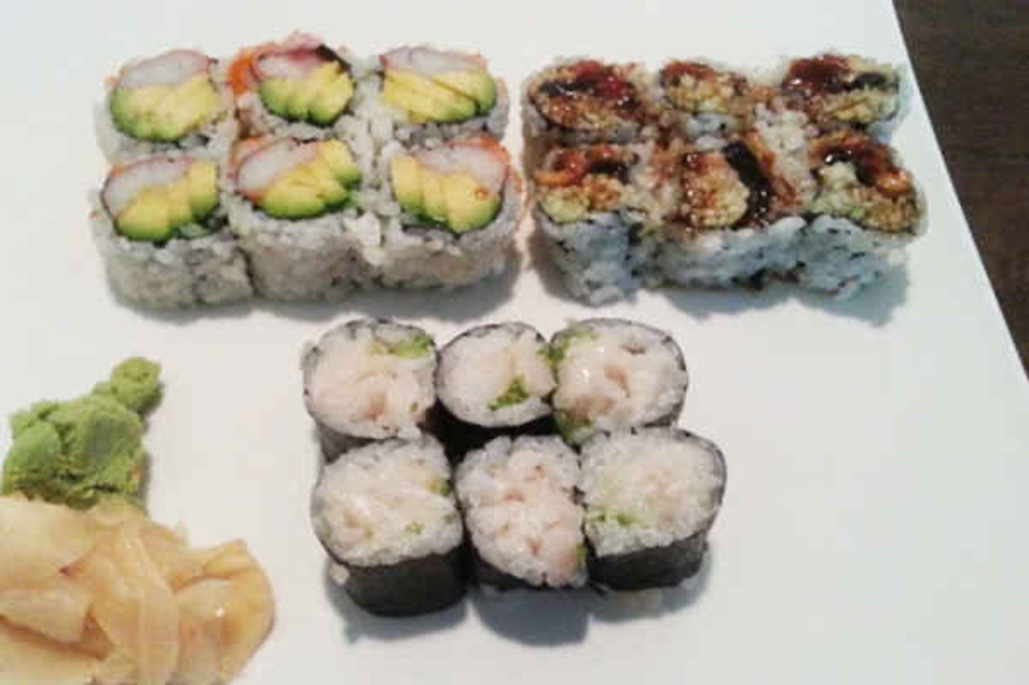 L# Pick Three Sushi Lunch