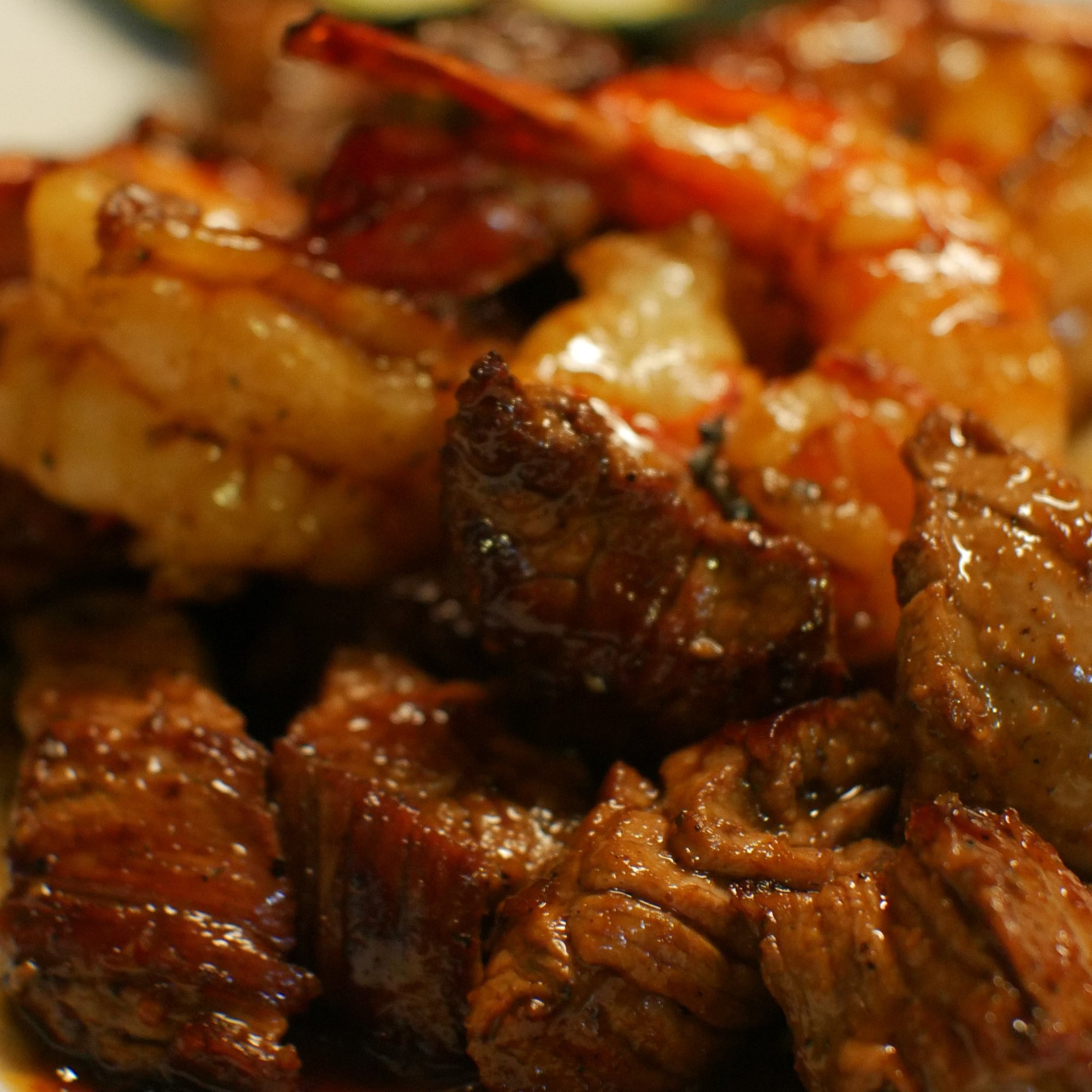 Filet Mignon + Jumbo Shrimp Hibachi