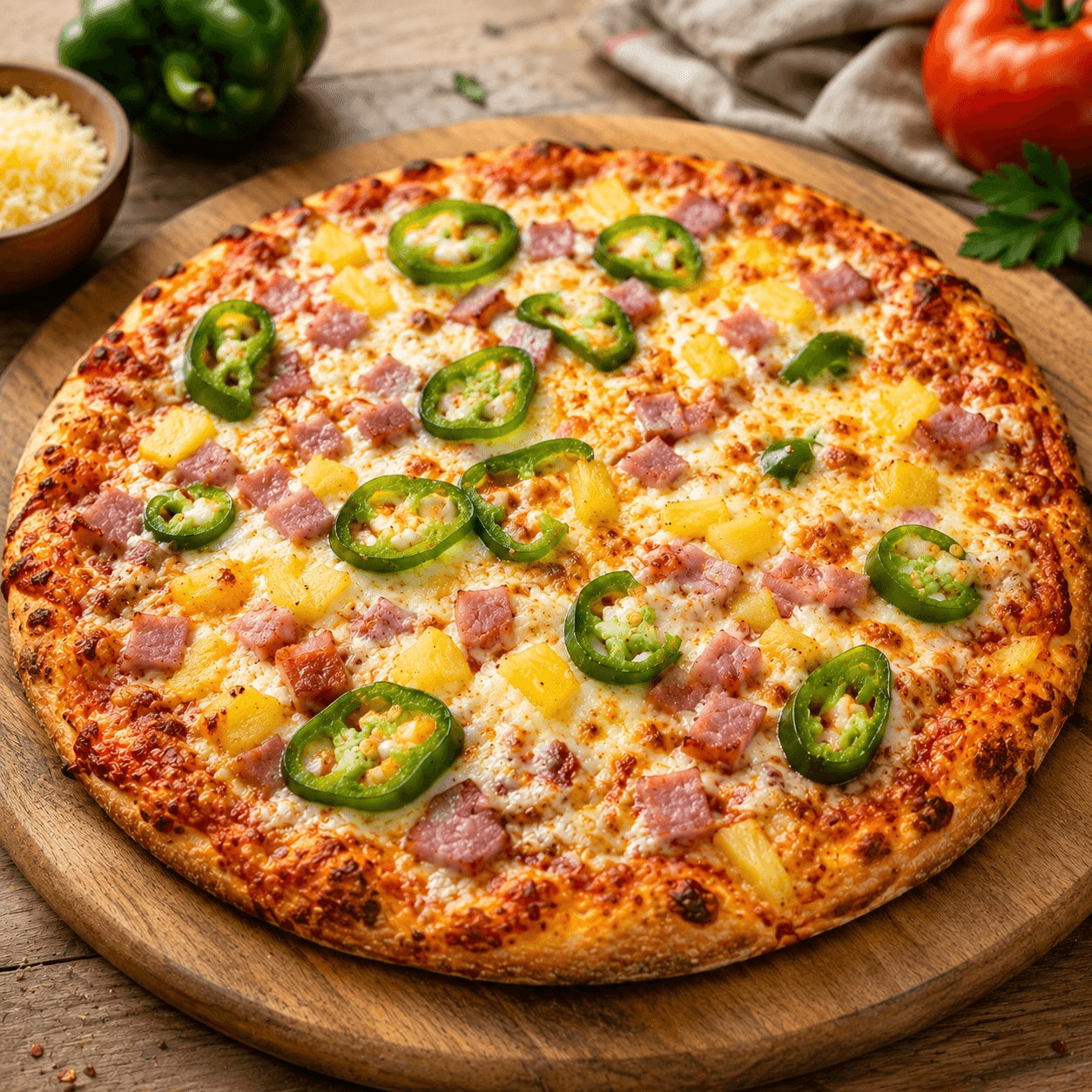 Angry Hawaiian Pizza