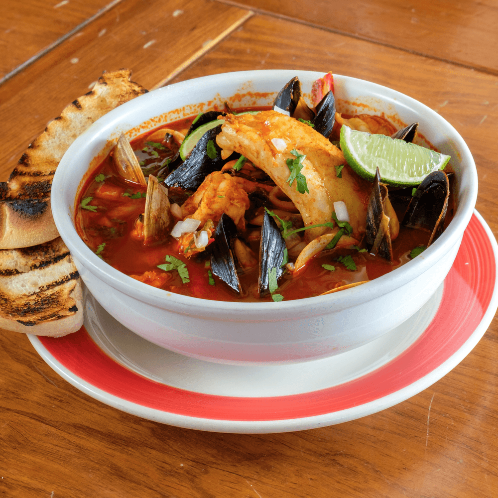 Sopa de Mariscos (Spicy Seafood Soup)