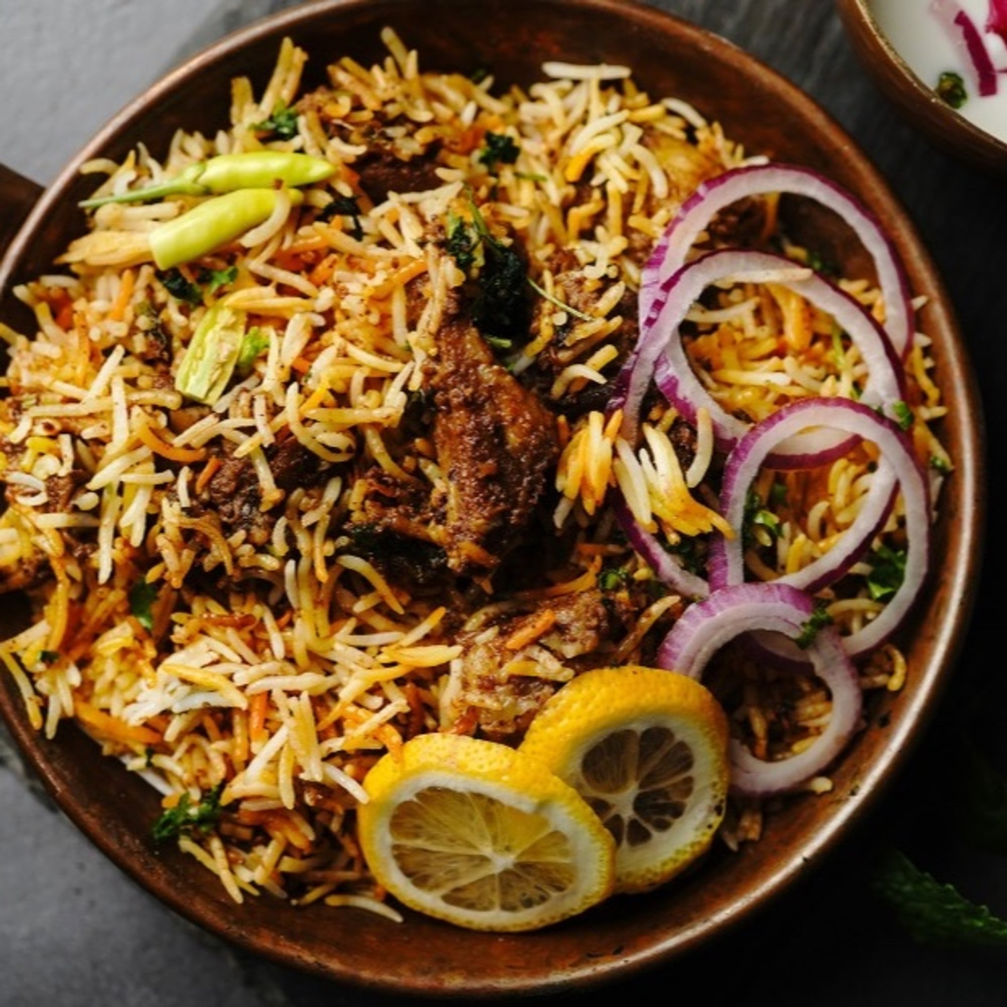 Gongura Goat Biryani