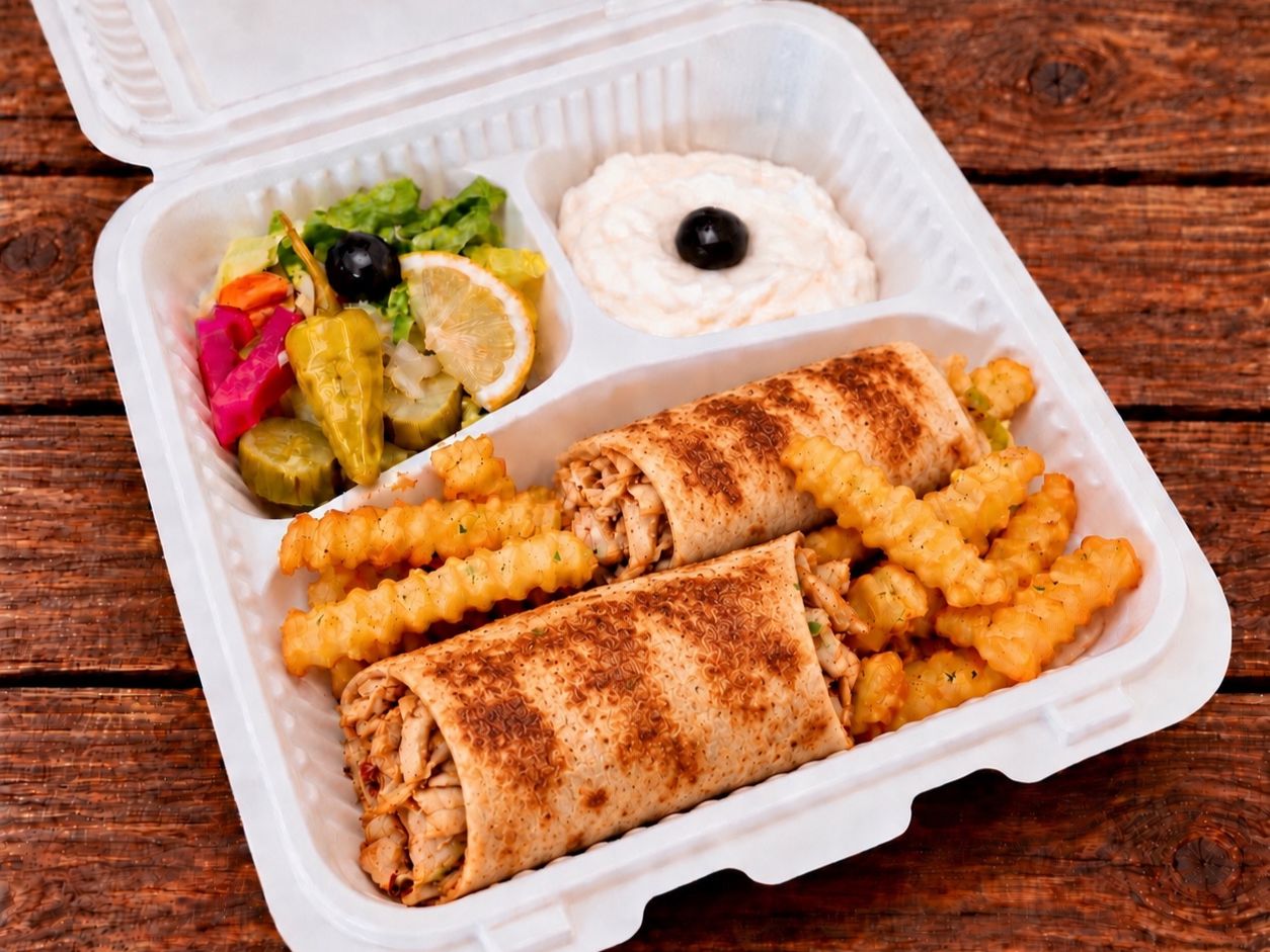 Chicken Schnitzel Meal