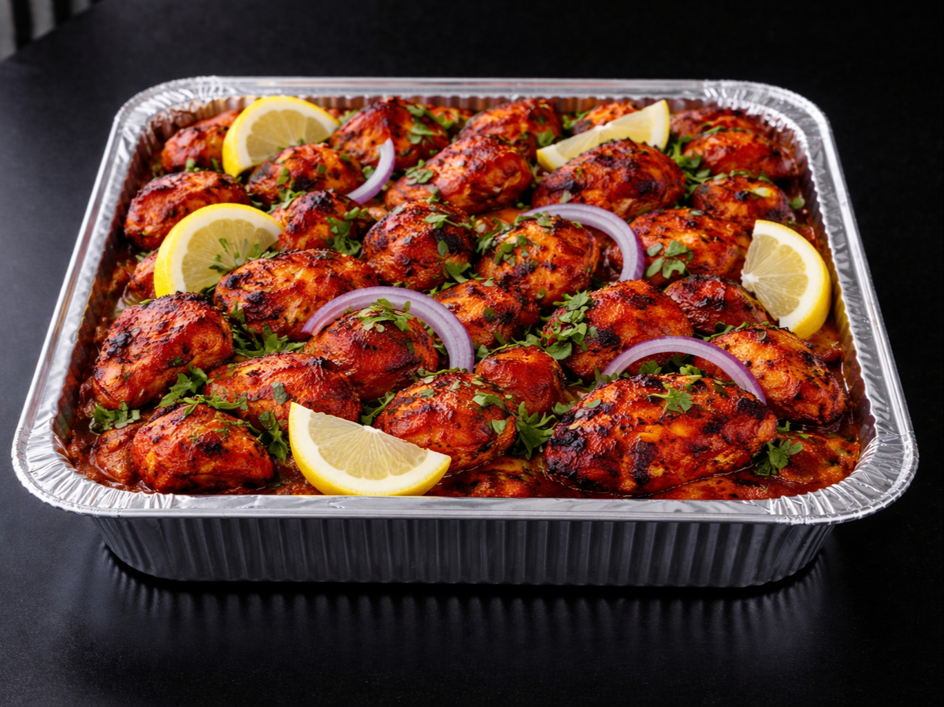 Fire Kissed Tandoori Chicken Tray