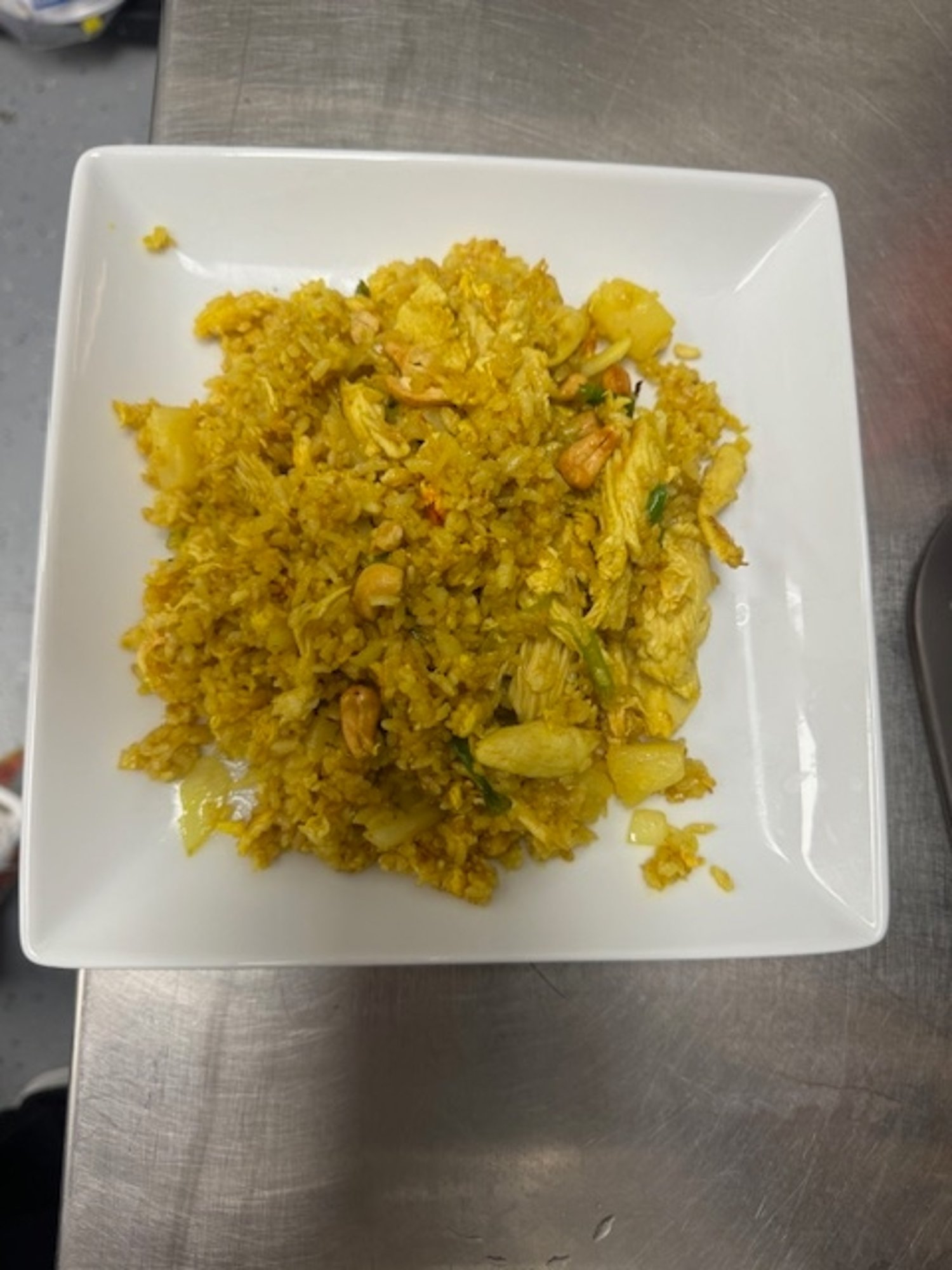 Yellow Curry Fried Rice