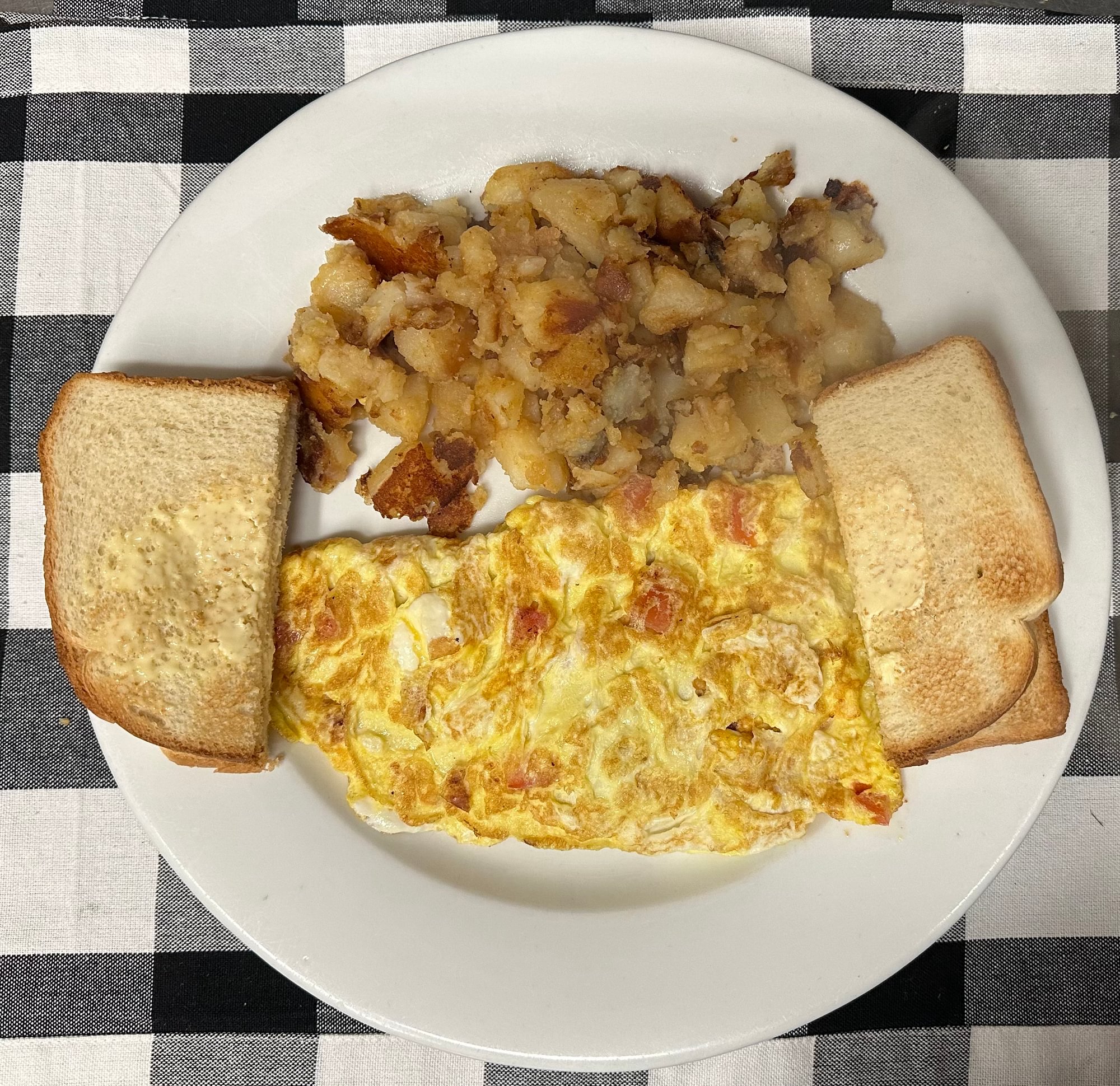 Feta & Tomato Omelette