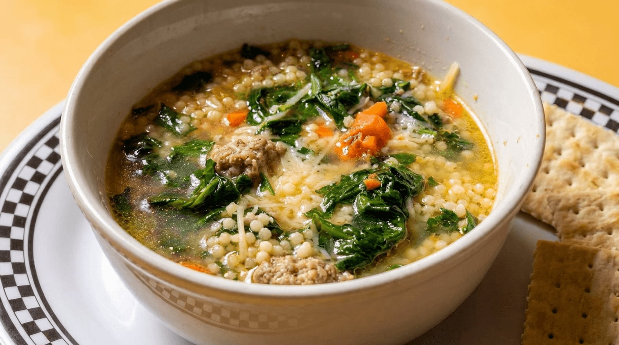 Cup Italian Wedding Soup