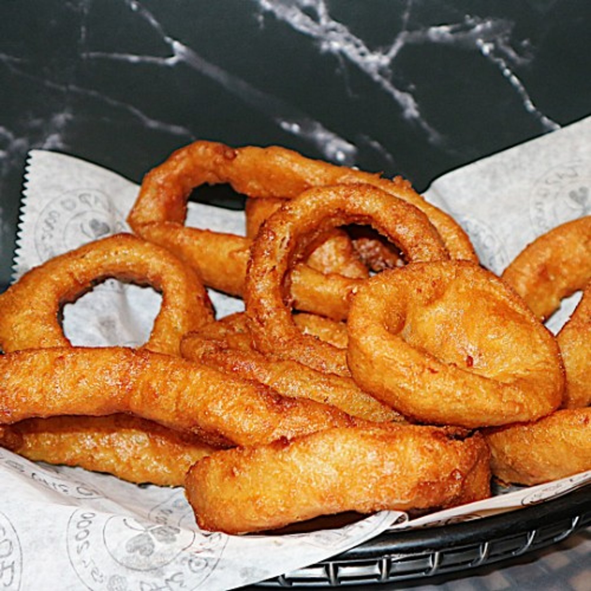 Basket of Onion Rings