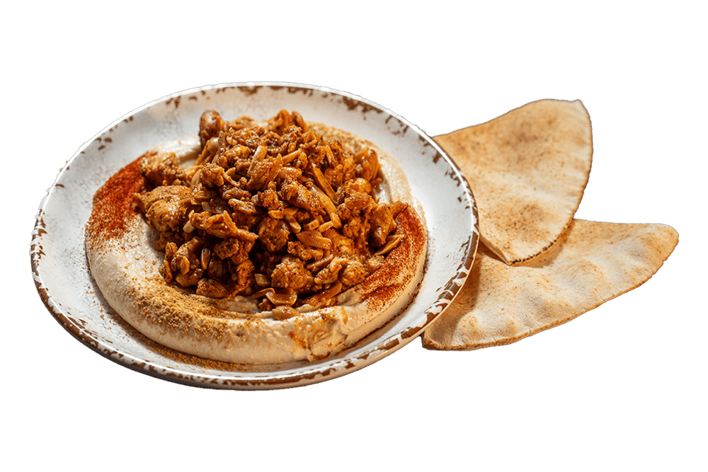 Hummus Special with Chicken