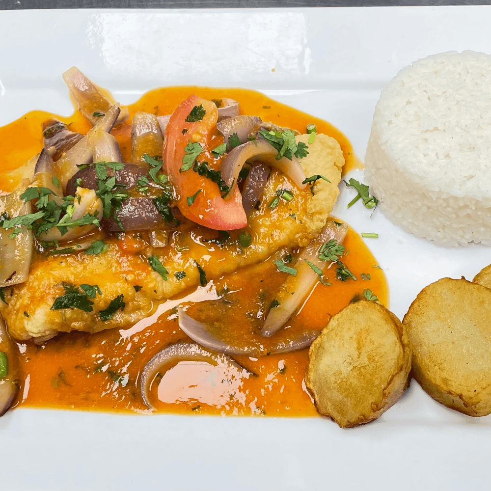 Pescado a la Chorrillana